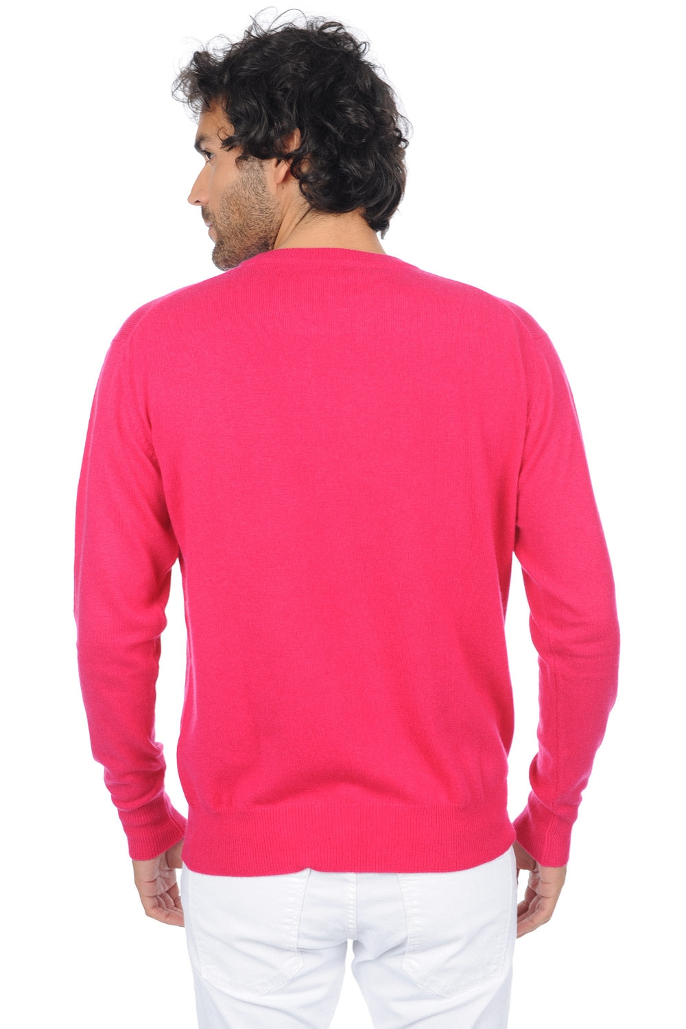 Nestor Premium en cachemire homme - Vue 1 - premium lipstick - Mahogany