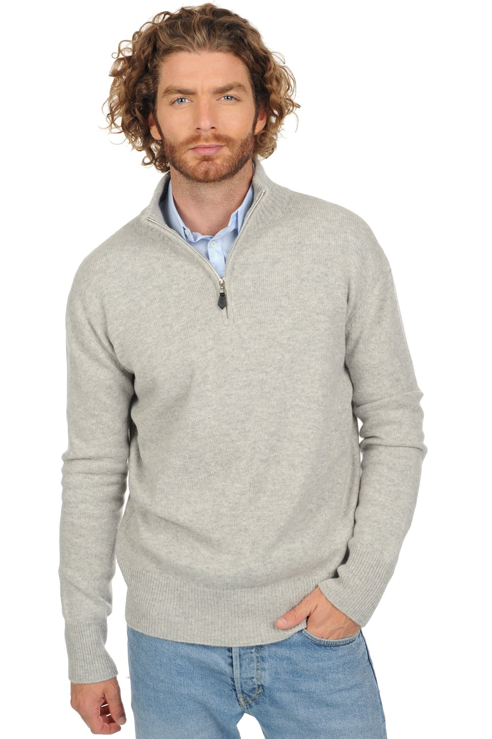 Donovan in cashmere da uomo - flanella chiné - Mahogany