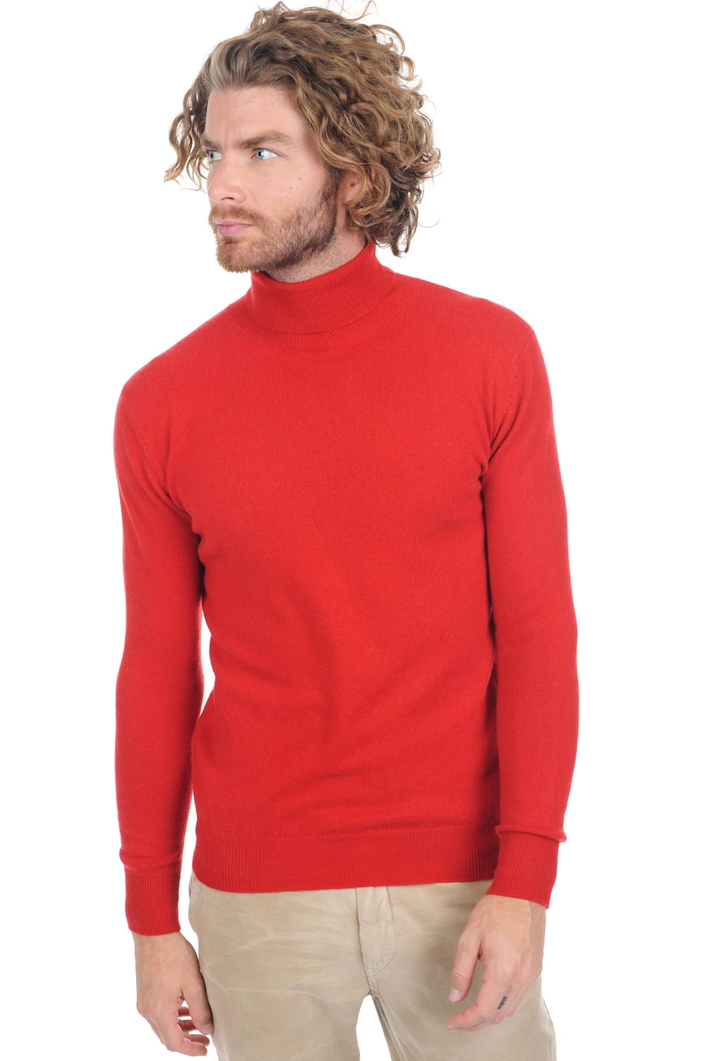Tarry in cashmere uomo - ultra red - Mahogany