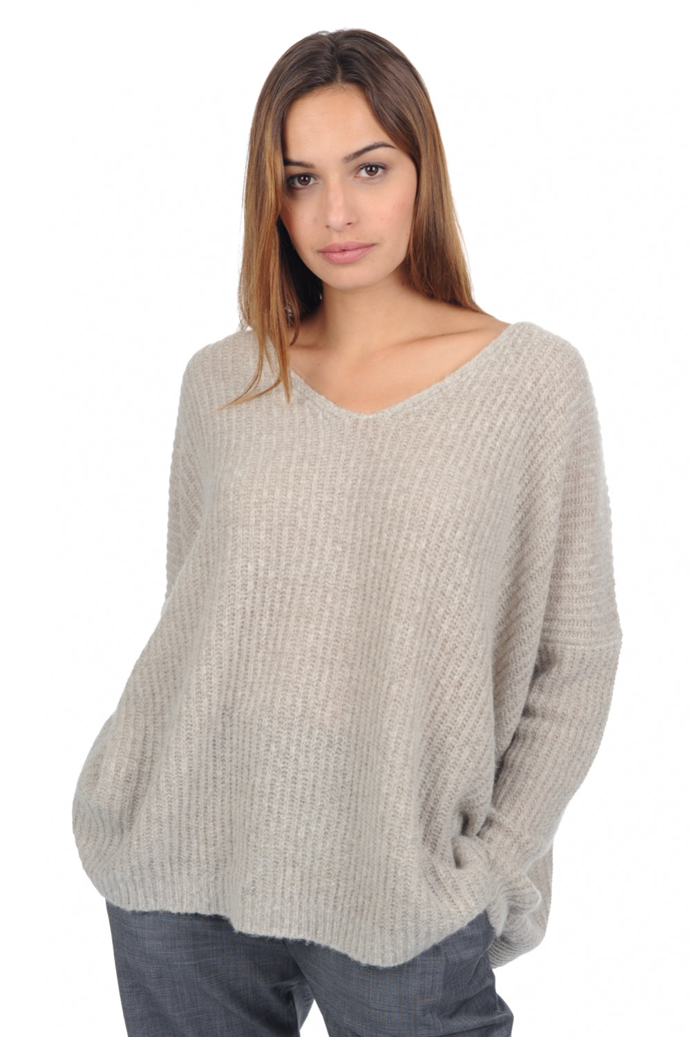 Daenerys in cashmere donna - hazel - Mahogany