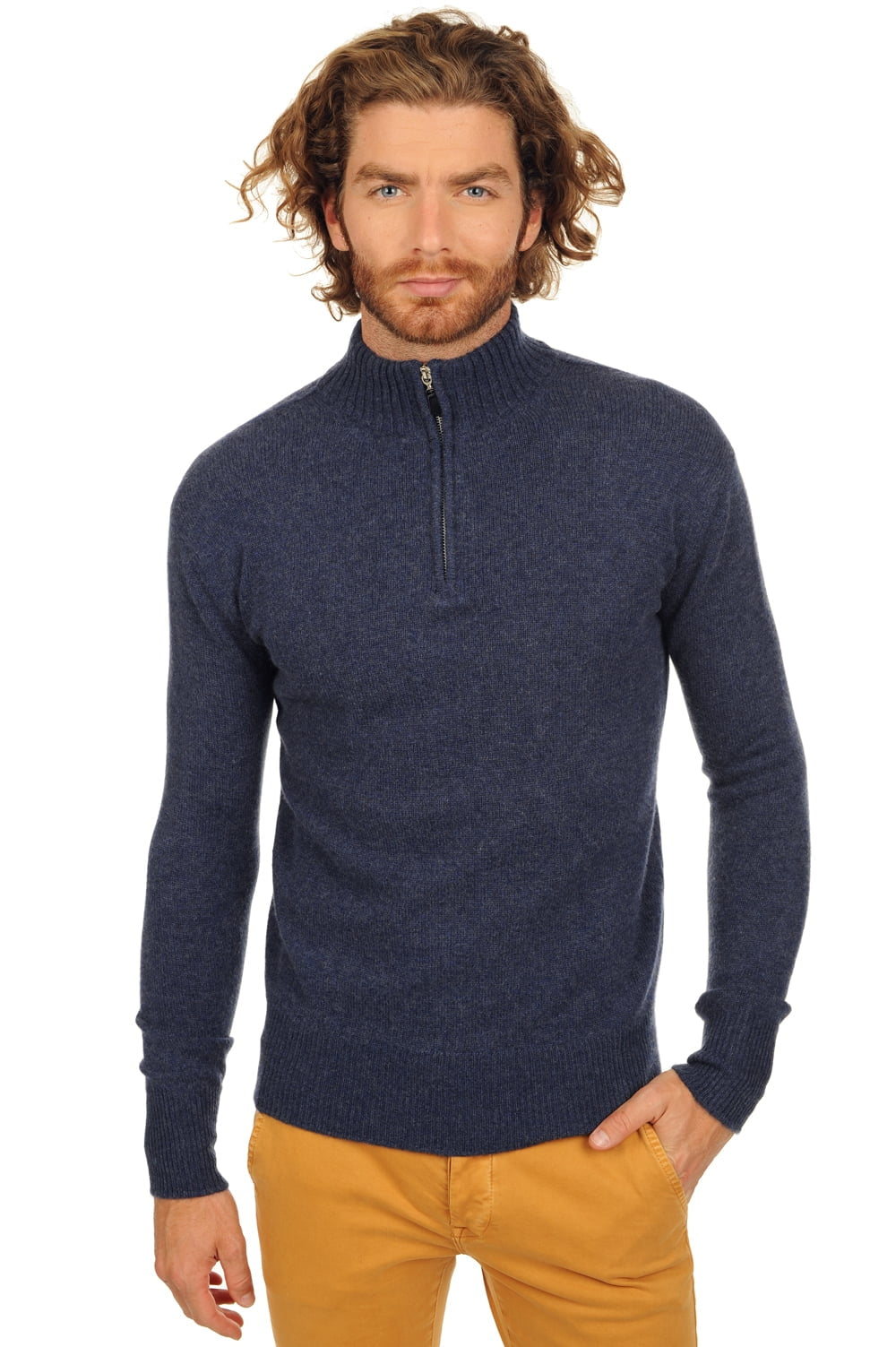 Donovan in cashmere da uomo - indaco - Mahogany