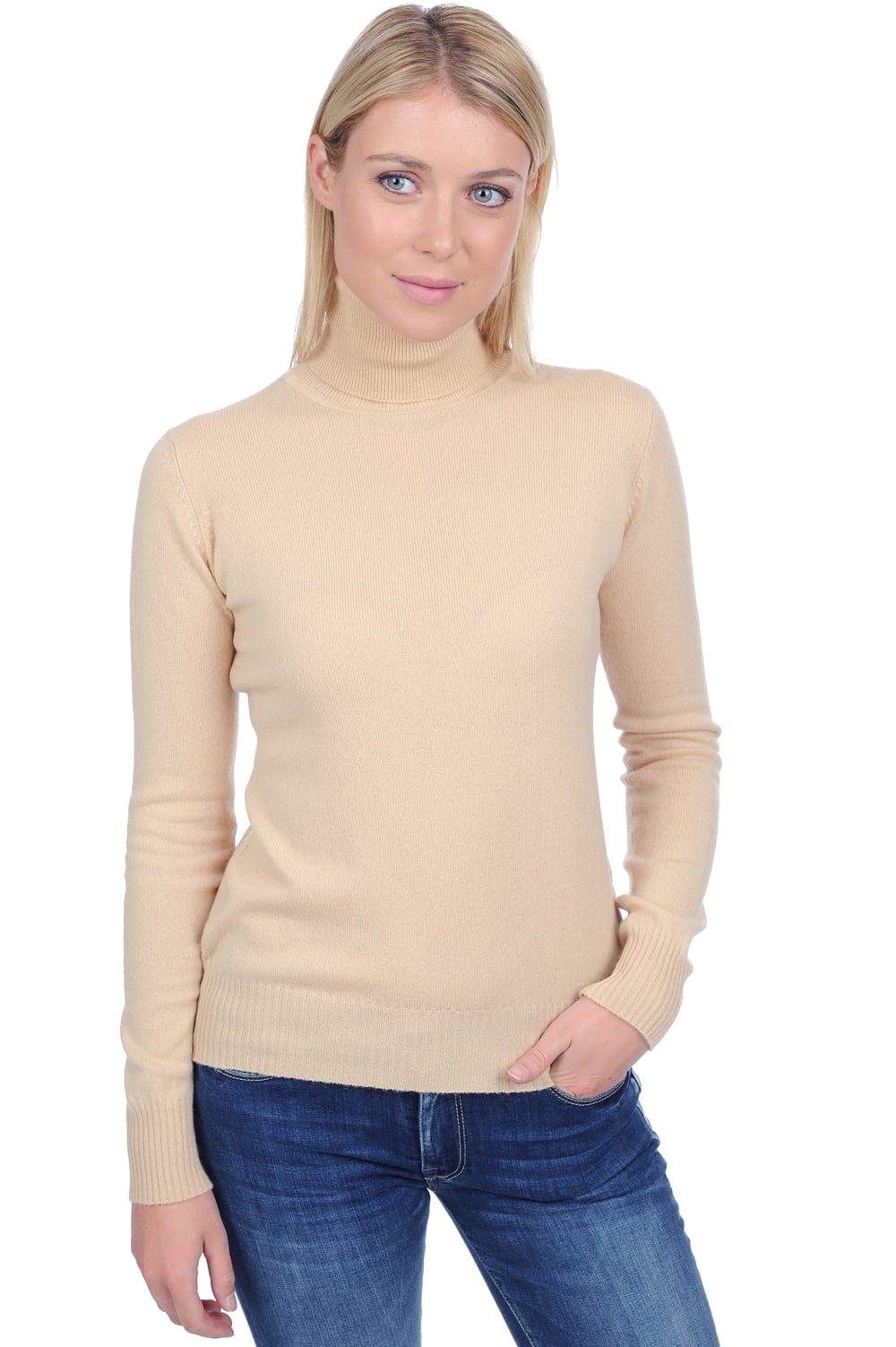 Lili in cashmere donna - honey - Mahogany