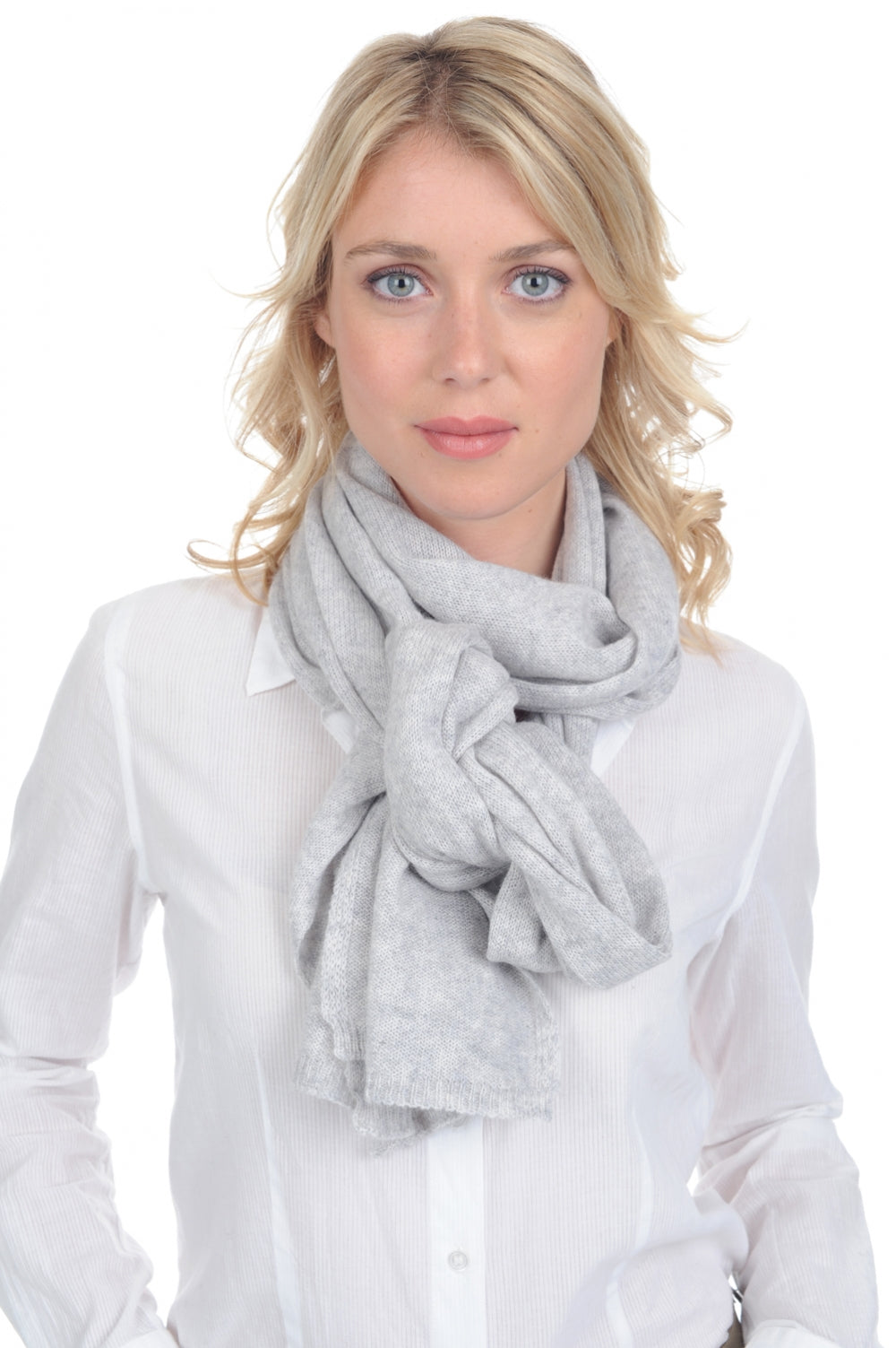 Miaou in cashmere misto - flanella chiné - Mahogany