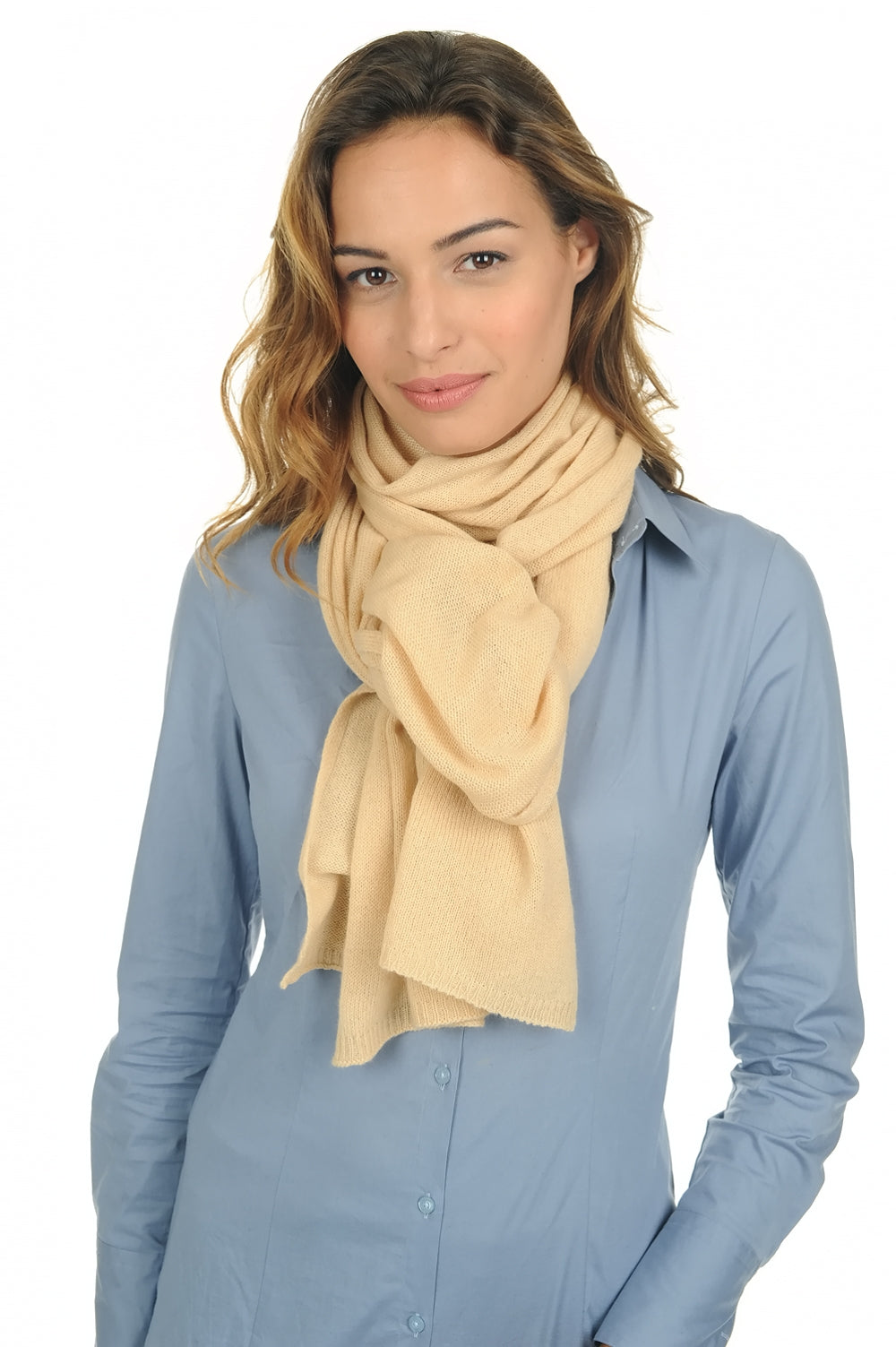 Miaou in cashmere misto - honey - Mahogany