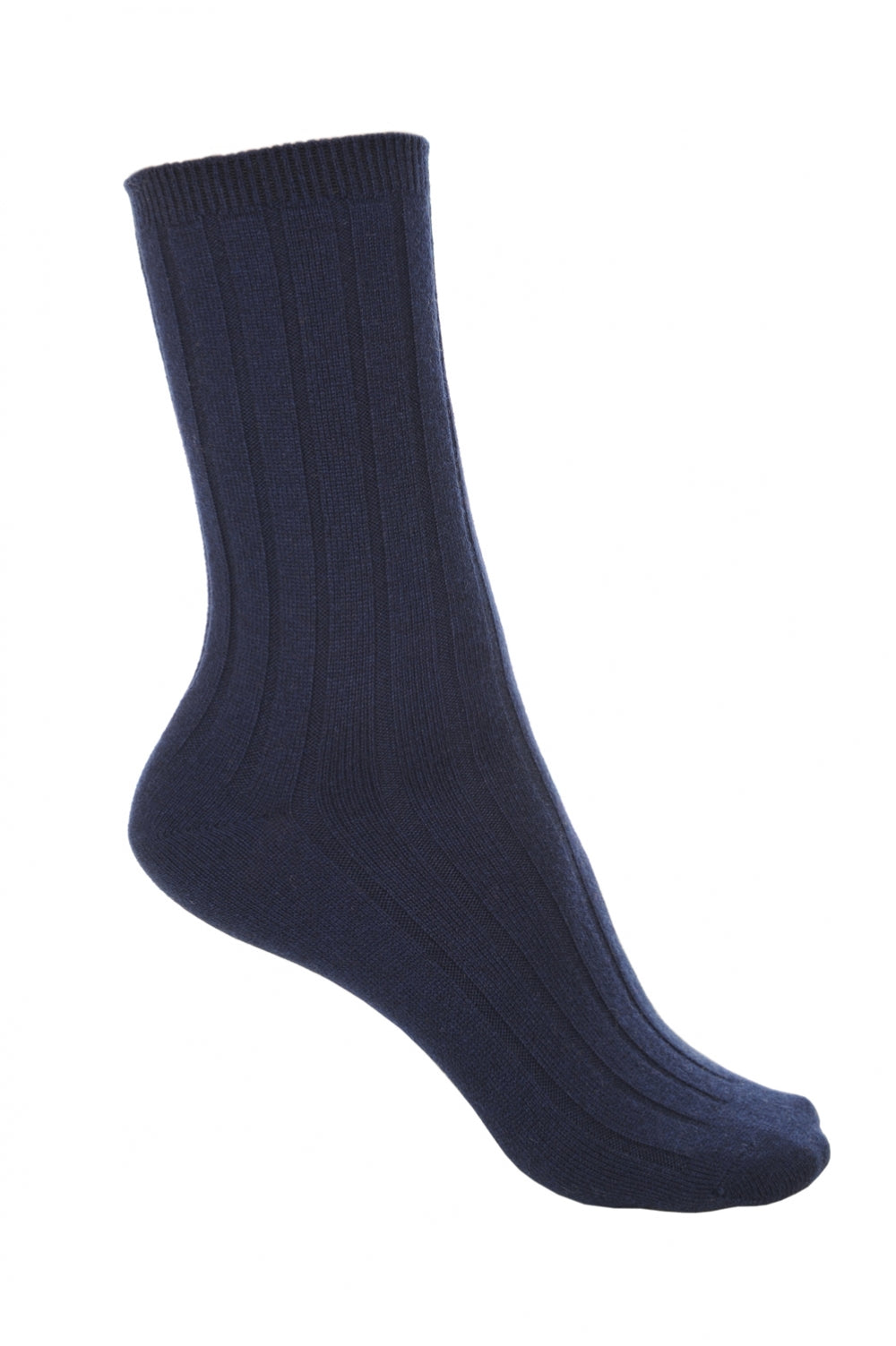 Dragibus in cashmere & elastan donna - blu marino scuro - Mahogany