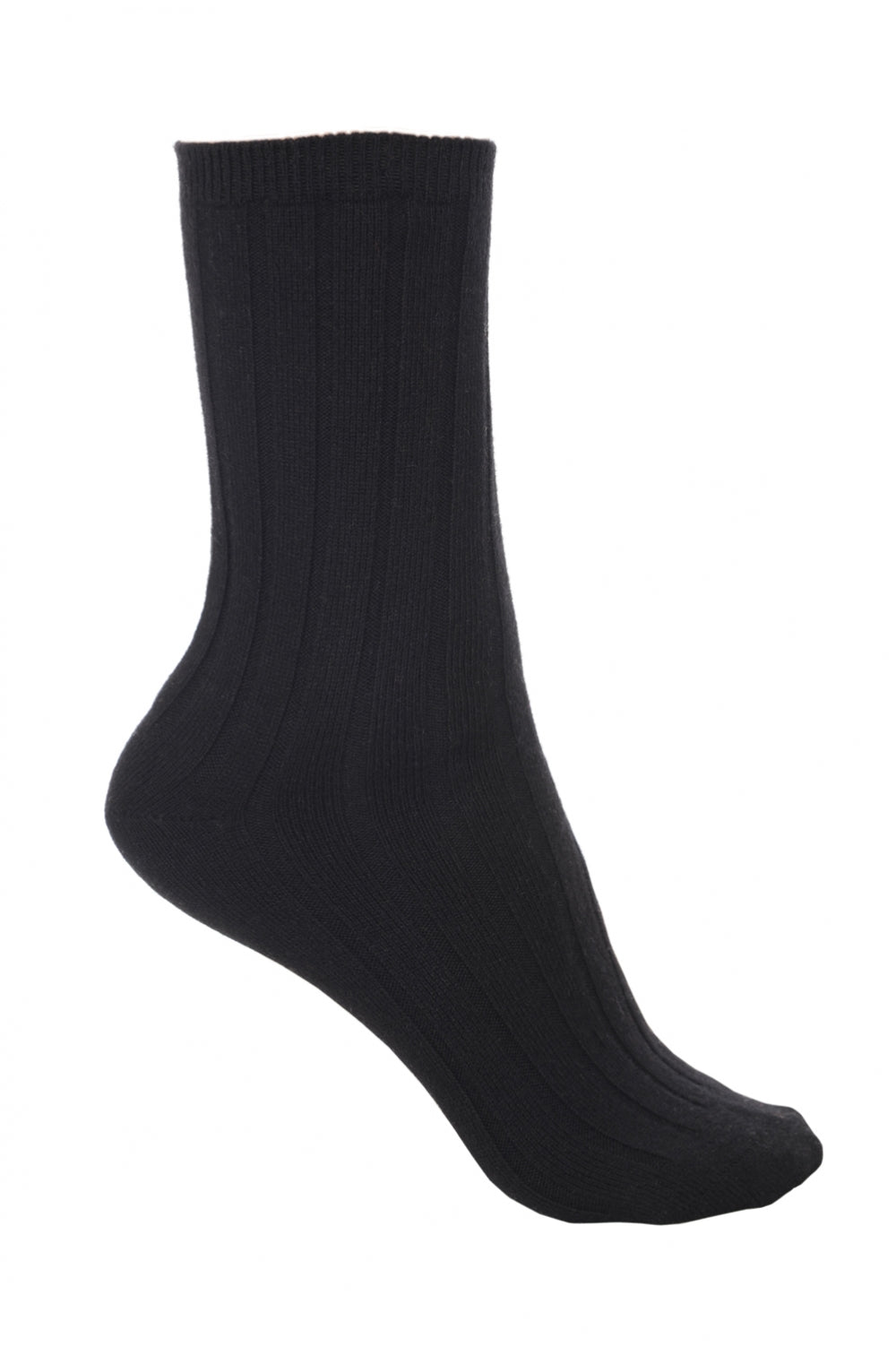 Dragibus in cashmere & elastan donna - nero - Mahogany