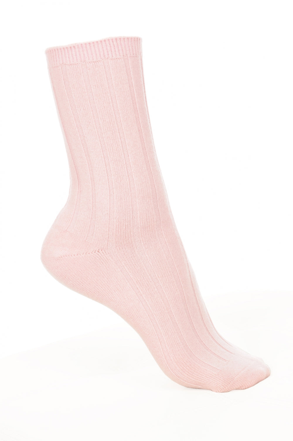 Dragibus in cashmere & elastan donna - rosa pallido - Mahogany