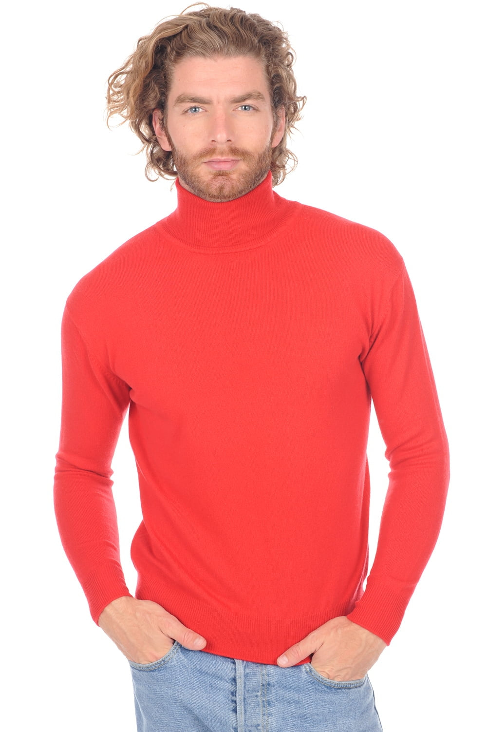 Edgar Premium in cashmere uomo - rosso - Mahogany