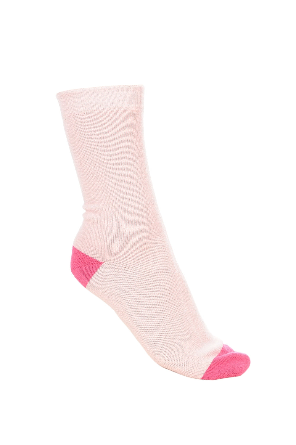 Frontibus in cashmere & elastan donna - rosa pallido-rose shocking - Mahogany