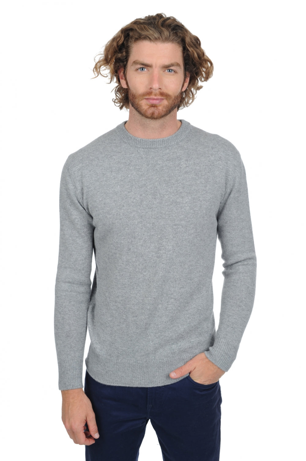 Nestor 4F Premium in cashmere uomo - premium flanell - Mahogany