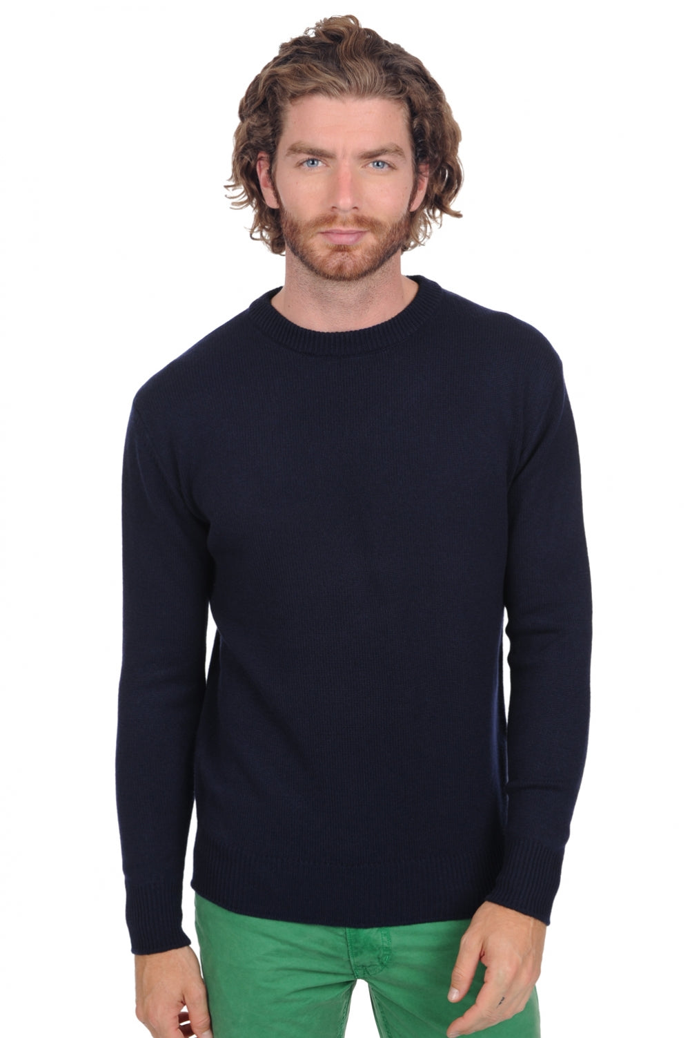 Nestor 4F Premium in cashmere uomo - premium navy - Mahogany
