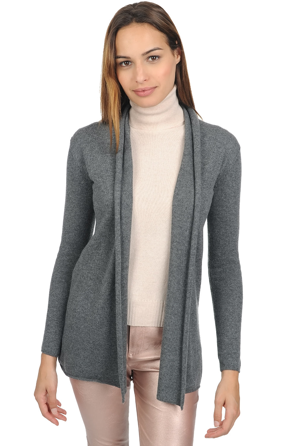 Pucci Premium in cashmere donna - premium graphite - Mahogany