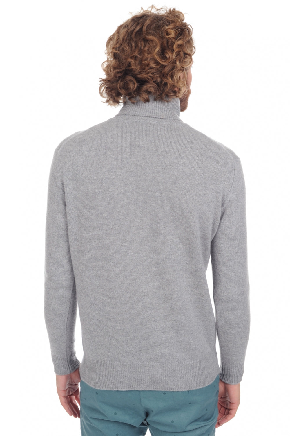 Edgar 4F Premium en cachemire homme - Vue 3 - premium flanell - Mahogany