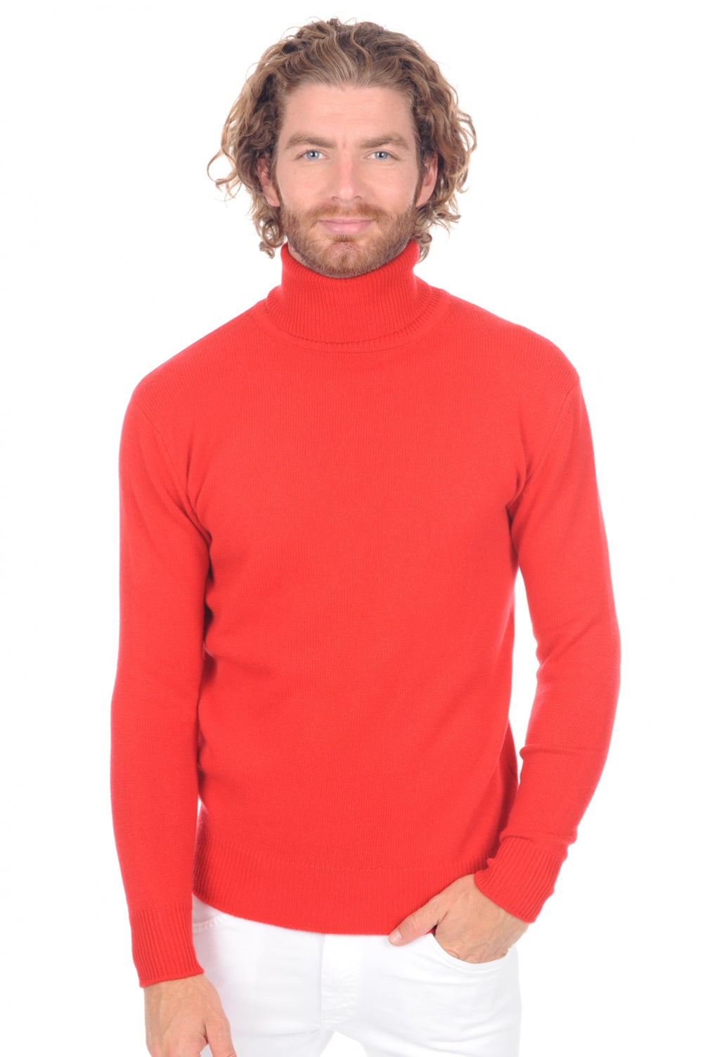Edgar 4F Premium in cashmere uomo - rosso - Mahogany