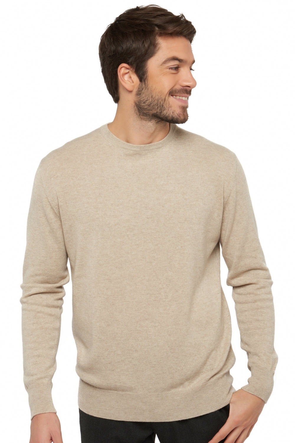 Nestor 4F Premium in cashmere uomo - pema natural - Mahogany