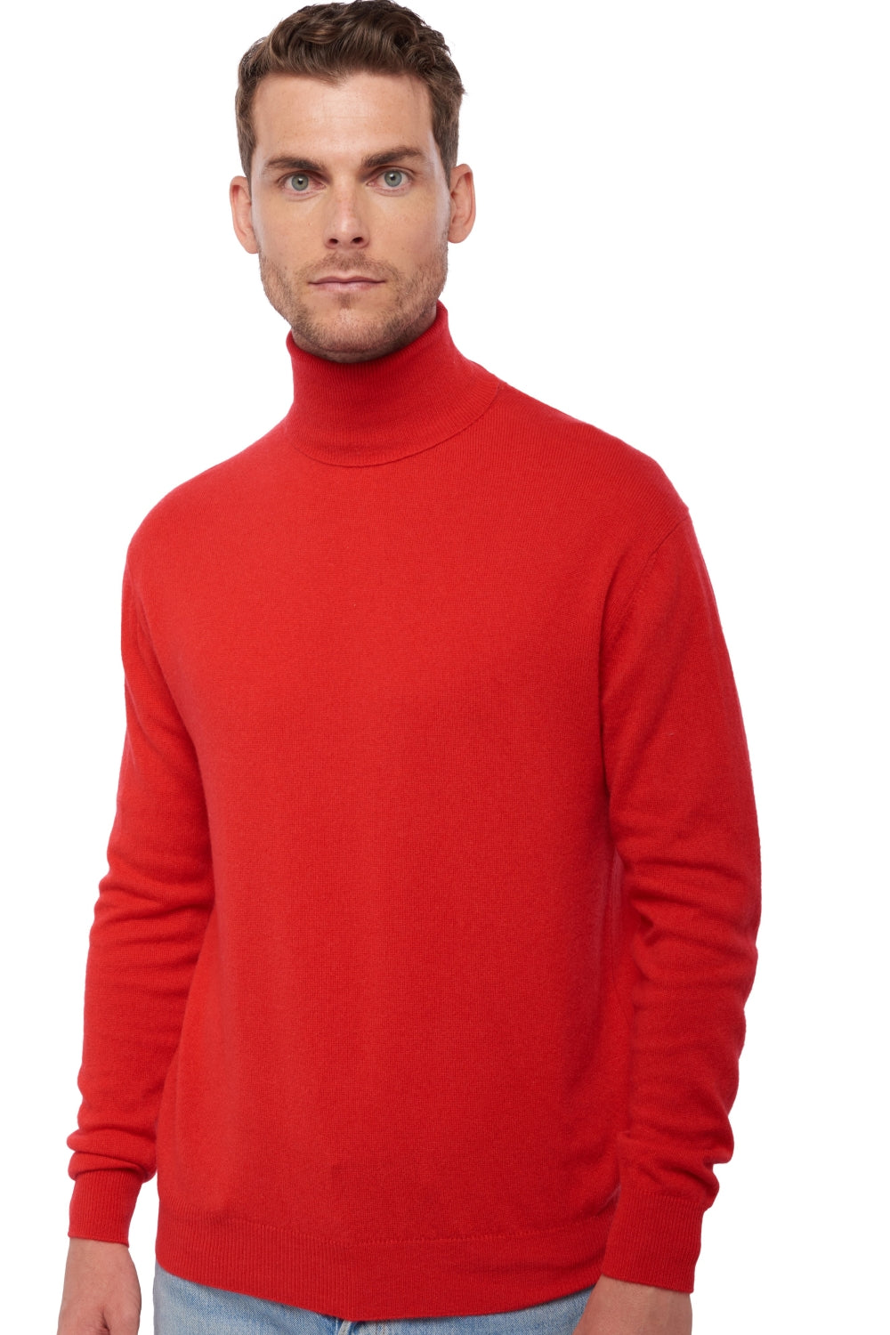 Edgar in cashmere uomo - rosso - Mahogany