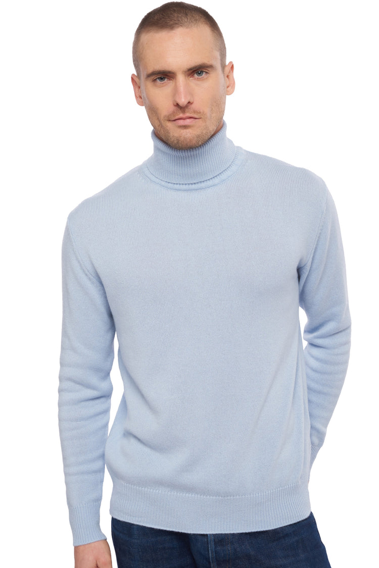 Edgar 4F in cashmere uomo - cielo - Mahogany