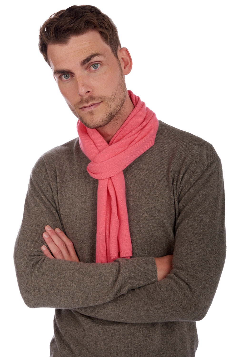Ozone in cashmere misto - blushing - Mahogany