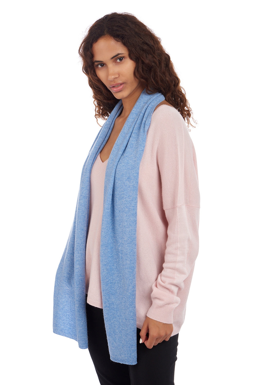 Ozone in cashmere misto - mirage - Mahogany