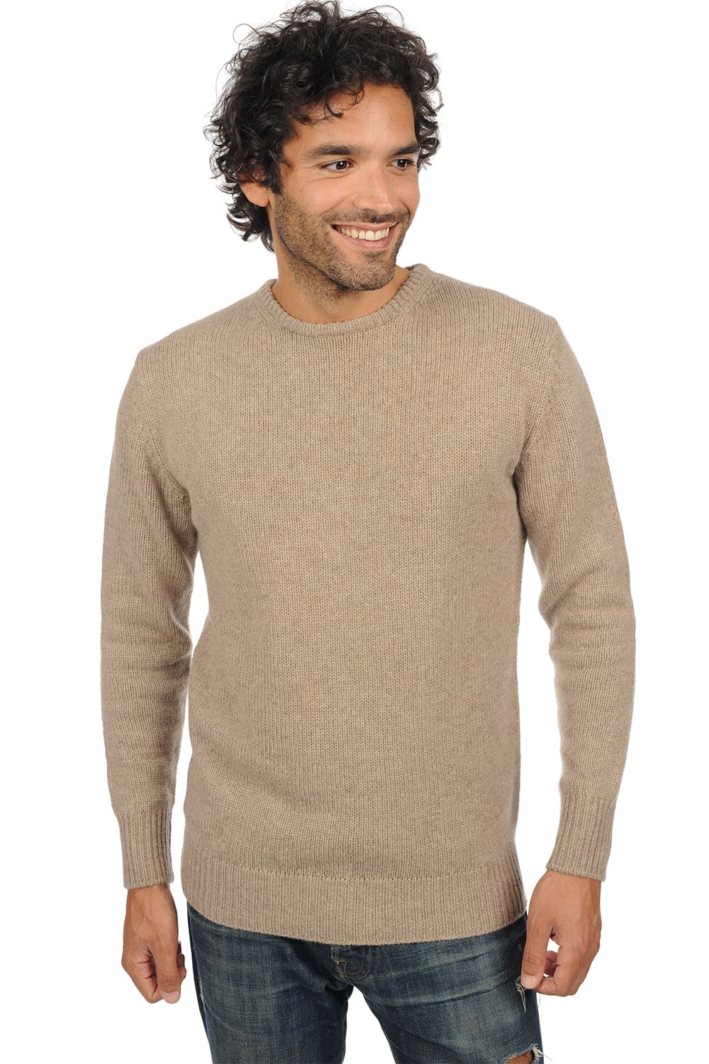Bilal in cashmere uomo - natural brown - Mahogany