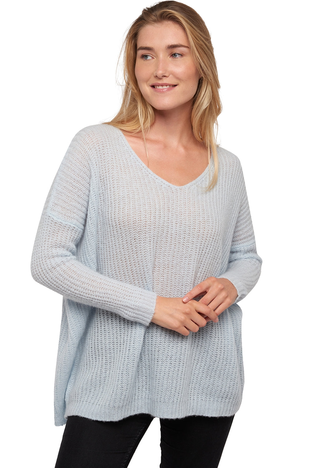 Daenerys in cashmere donna - freeze - Mahogany