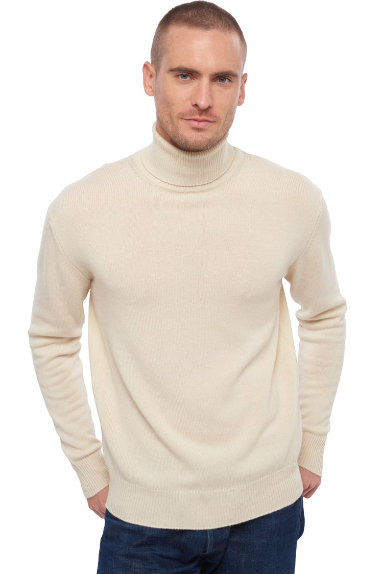 Edgar 4F in cashmere uomo - natural écru - Mahogany