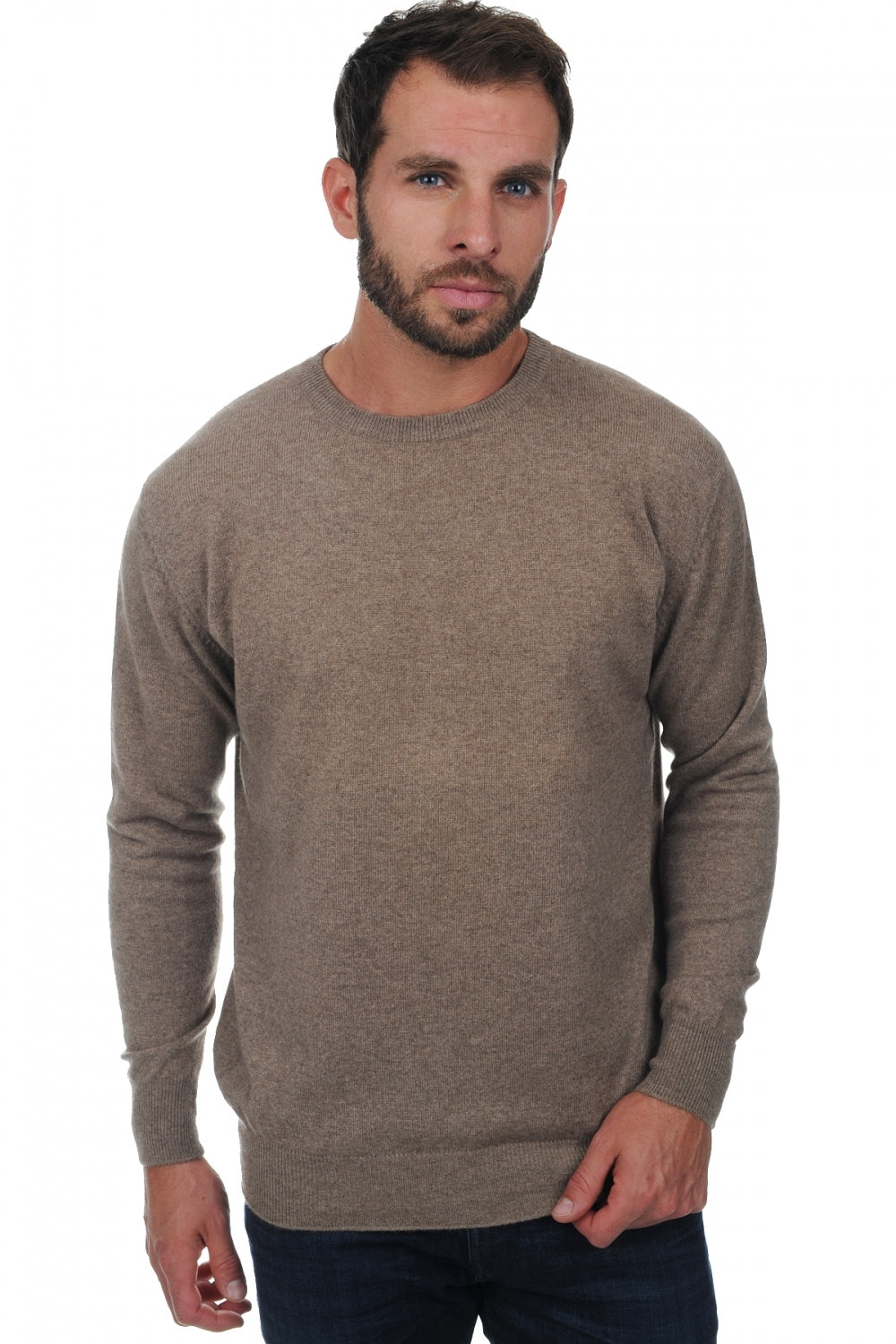 Nestor in cashmere uomo - natural brown - Mahogany