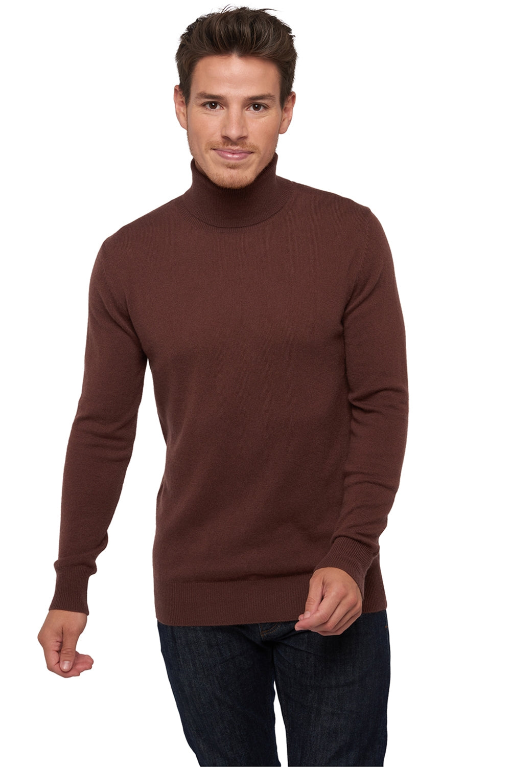 Tarry in cashmere uomo - chocobrown - Mahogany