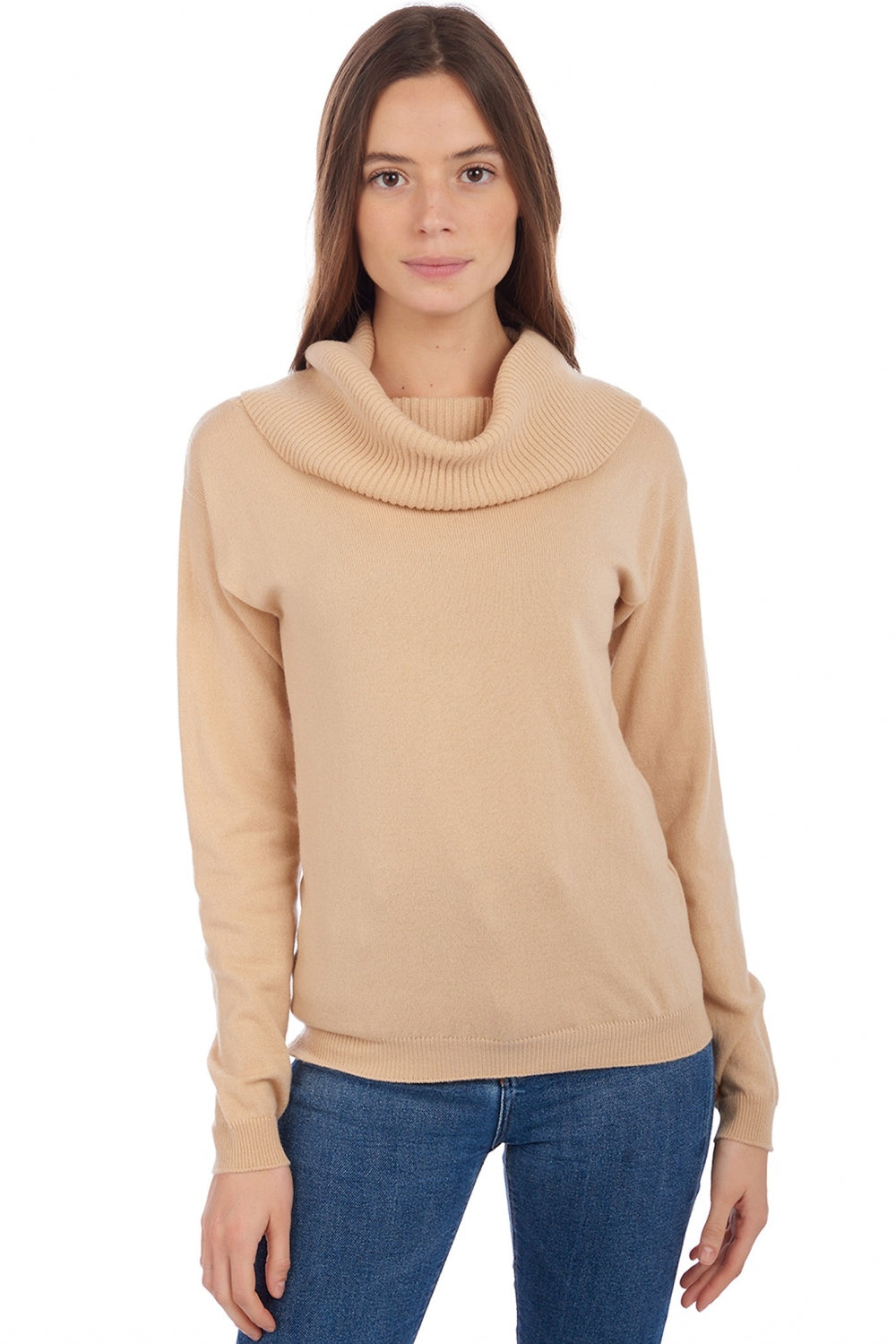 Anapolis in cashmere donna - honey - Mahogany