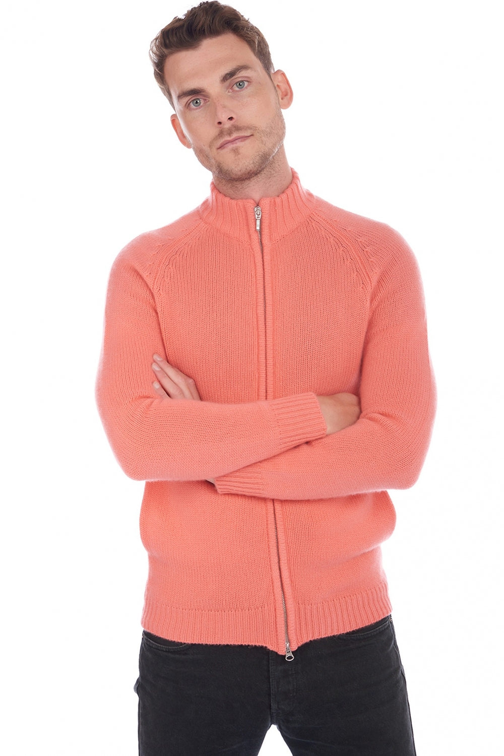Argos in cashmere uomo - peach - Mahogany