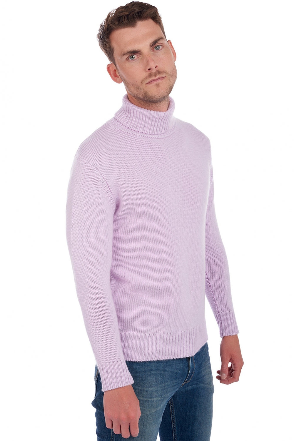 Artemi in cashmere uomo - lilla - Mahogany