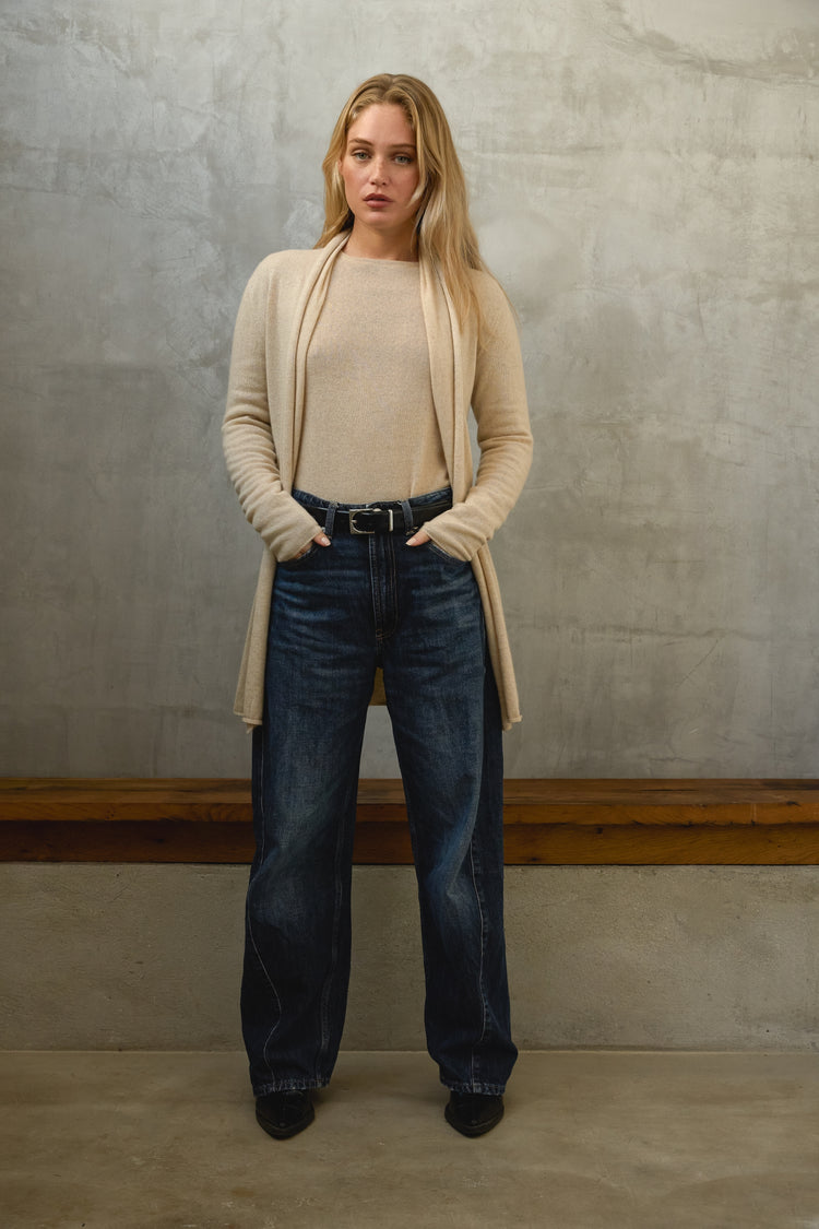 Pucci in cashmere donna - natural beige - Mahogany