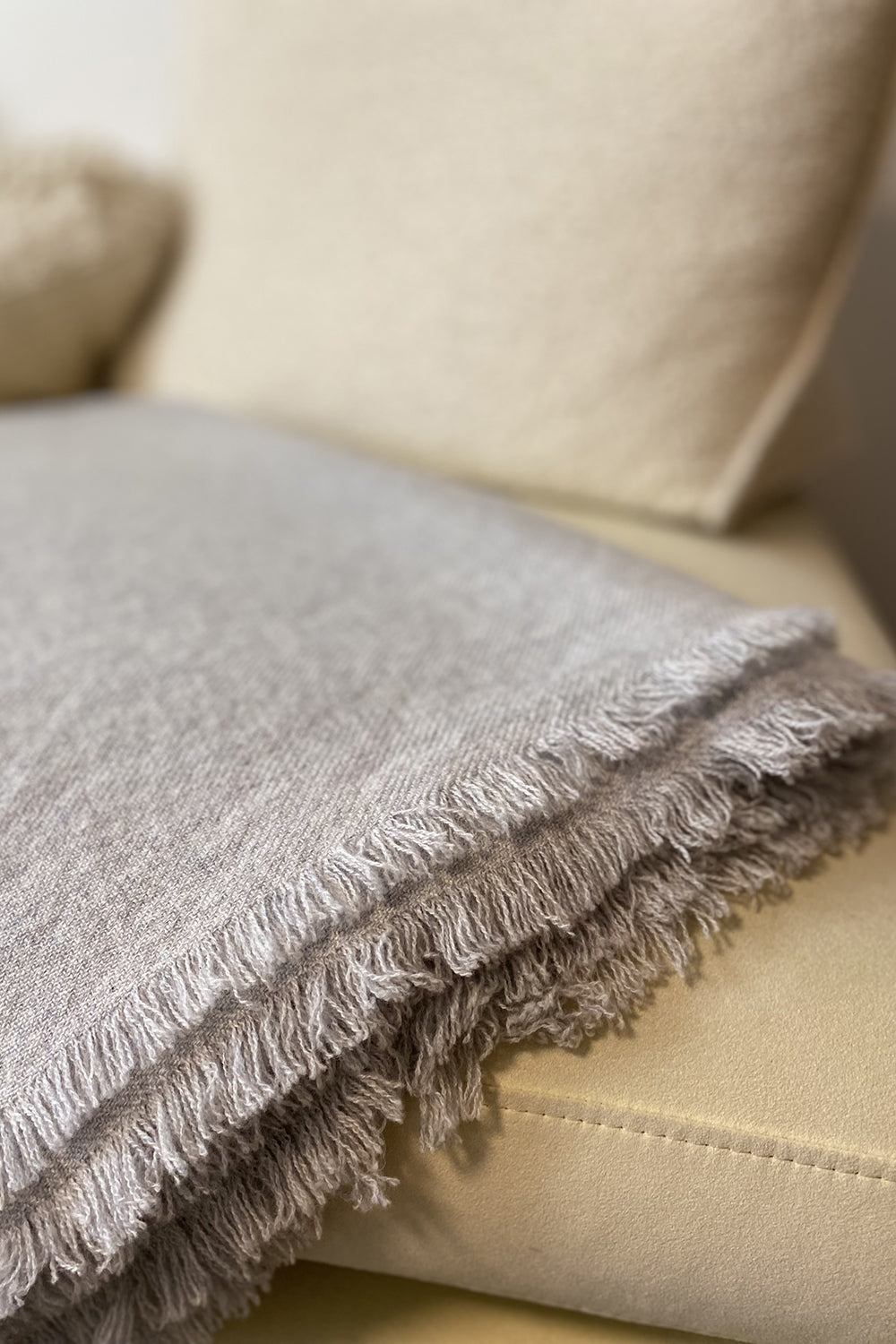 Zazoo Mixed in cashmere misto - flanella melange - Mahogany