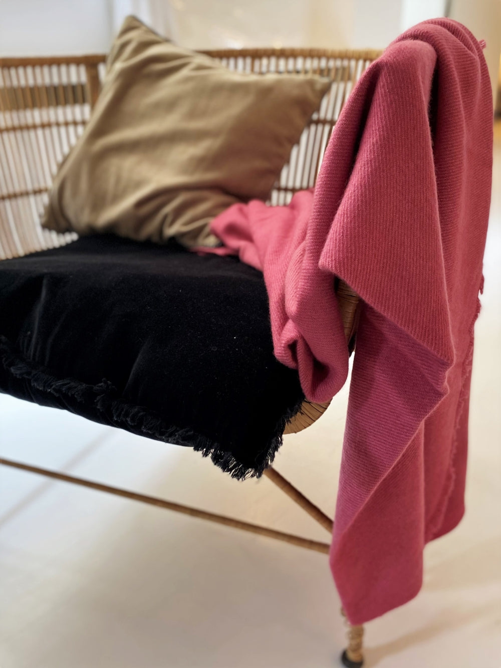 Toodoo Plain S in cashmere misto - rosa legno - Mahogany
