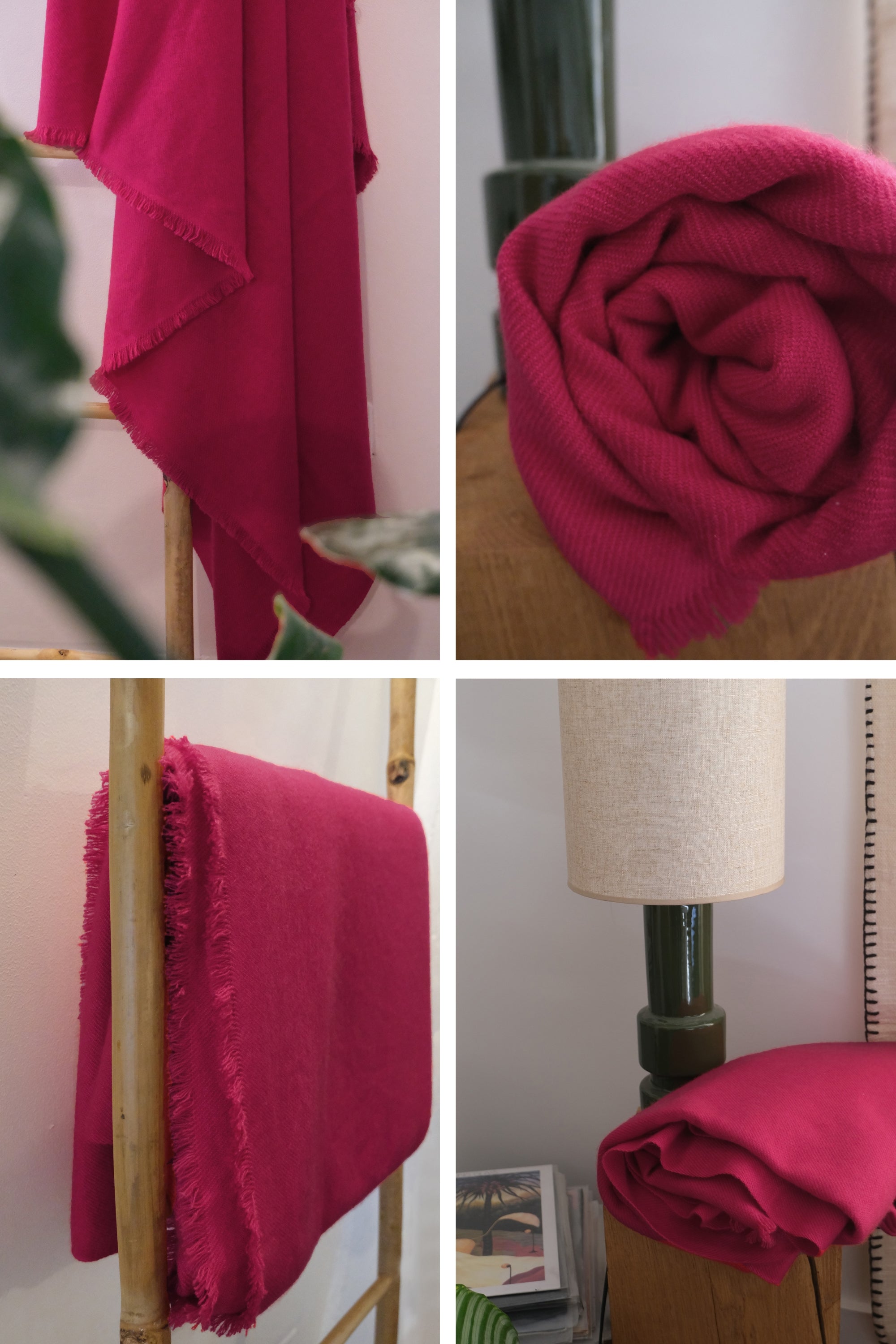 Toodoo Plain S in cashmere misto - lampone - Mahogany