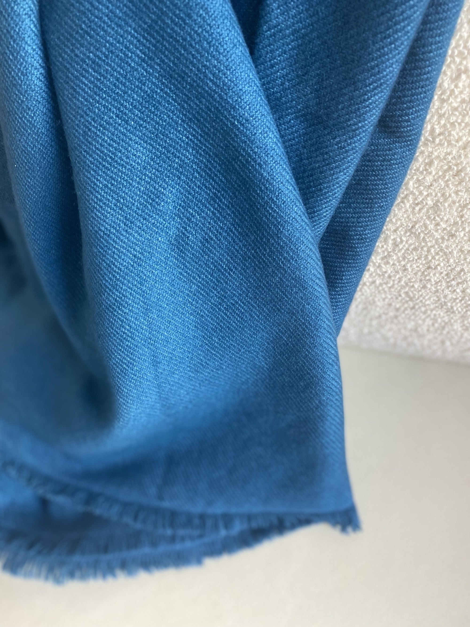Toodoo Plain M in cashmere misto - blu anatra - Mahogany