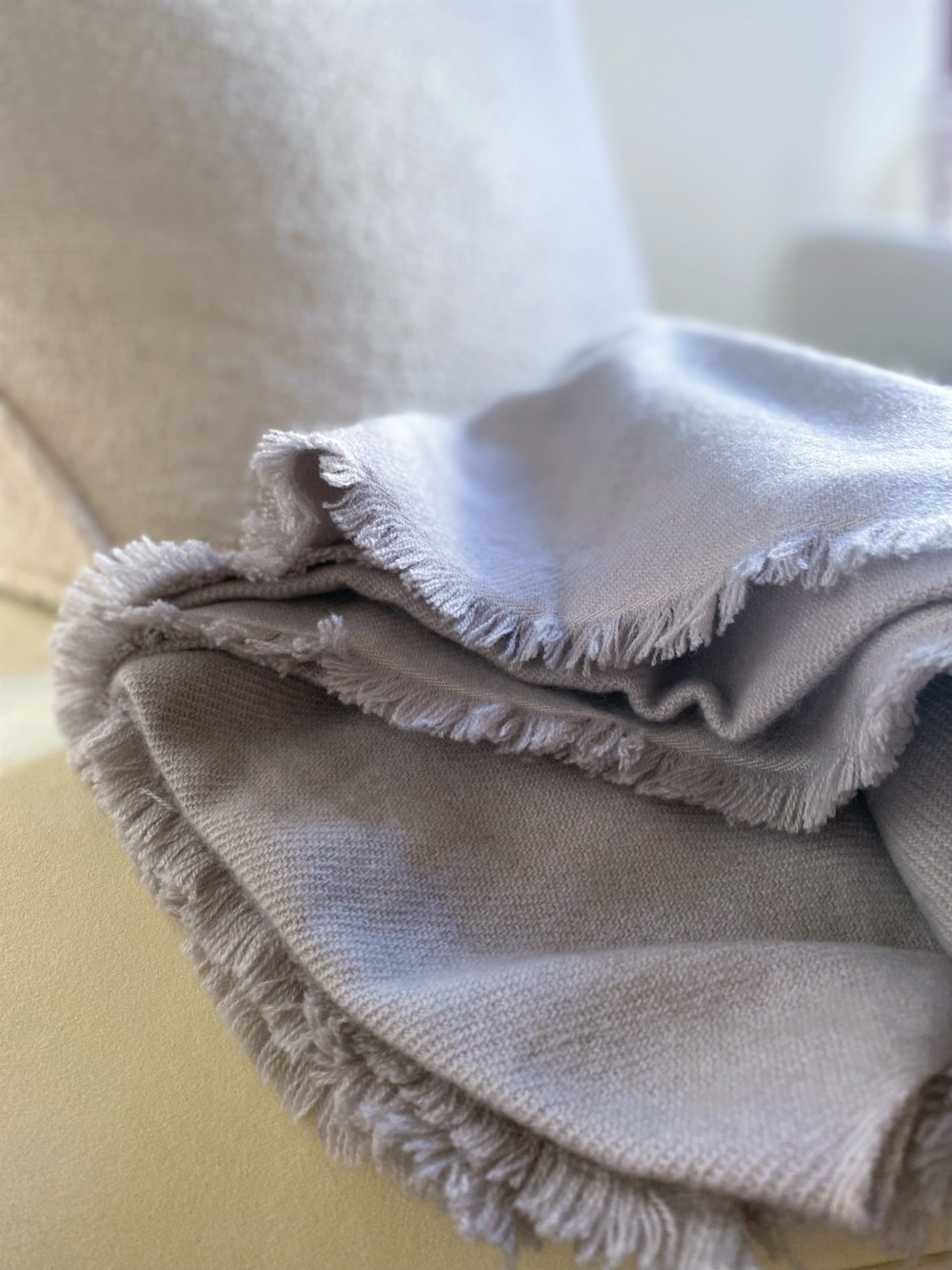 Toodoo Plain XL in cashmere misto - grigio perla - Mahogany