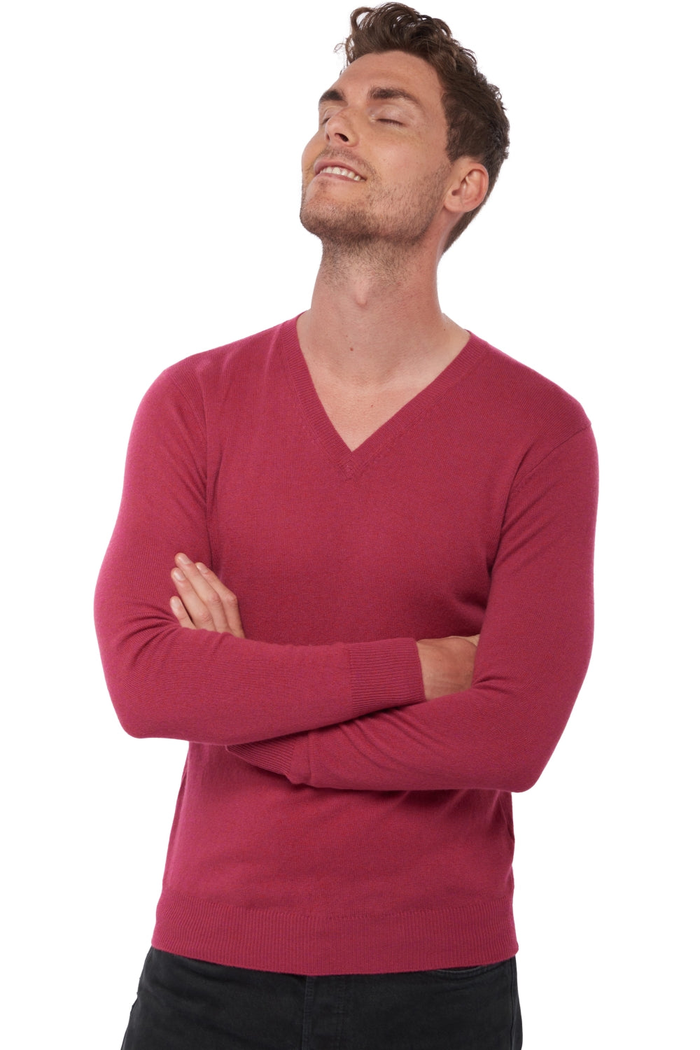Tor in cashmere uomo - highland - Mahogany
