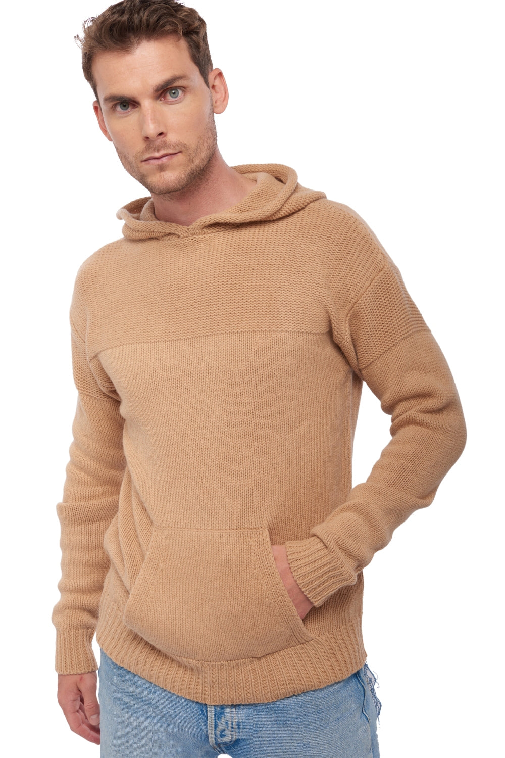 Wayne in yak uomo - camello - Mahogany