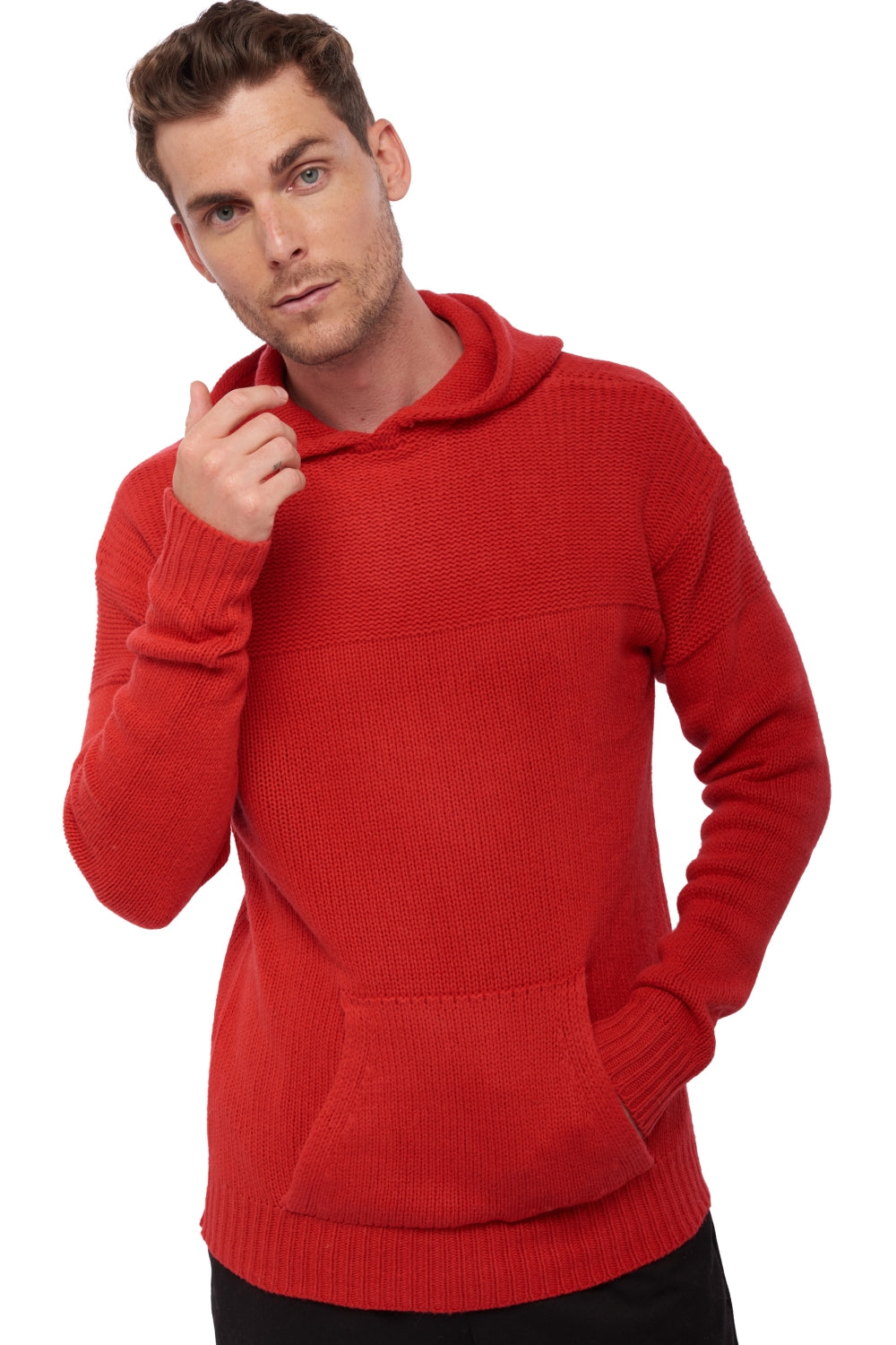 Wayne in yak uomo - grenadine - Mahogany