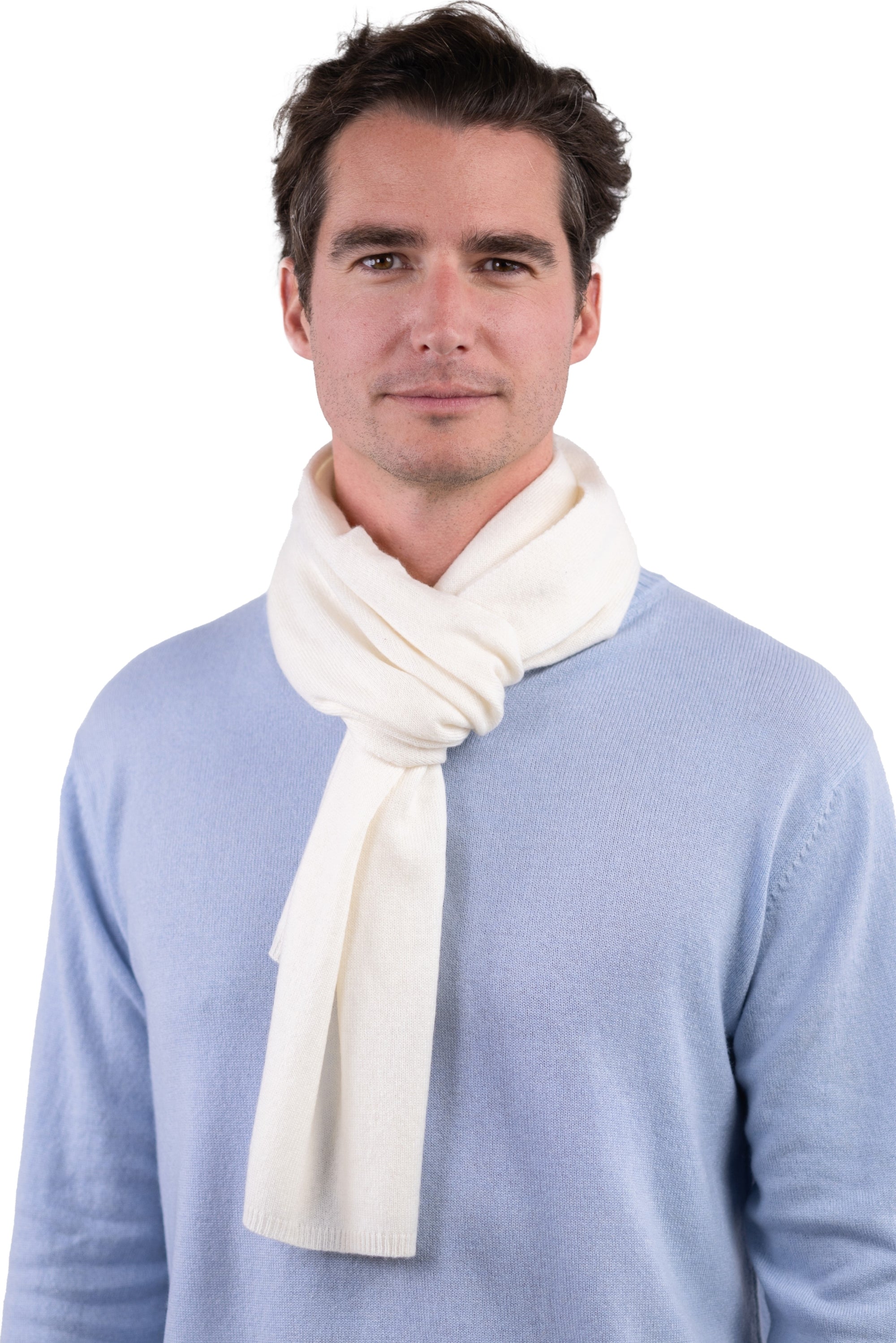 Ozone in cashmere misto - bianco sporco - Mahogany