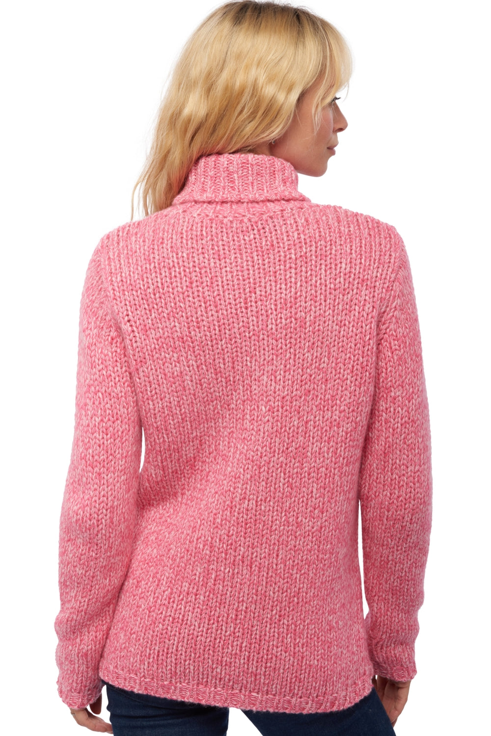 Vicenza en cachemire femme - Vue 3 - rose shocking / rose pâle - Mahogany