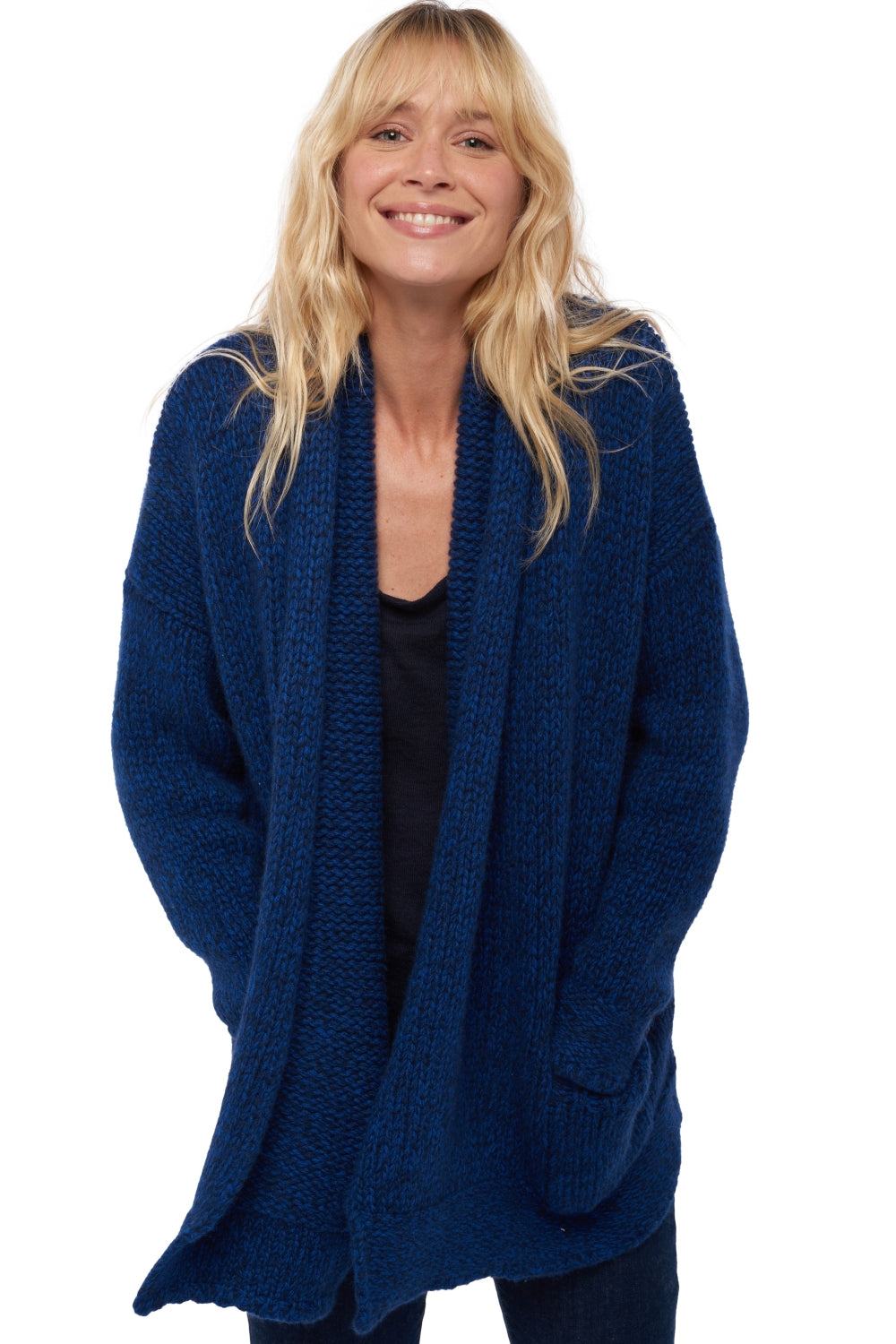 Vienne in cashmere donna - blu marino scuro / kleny - Mahogany