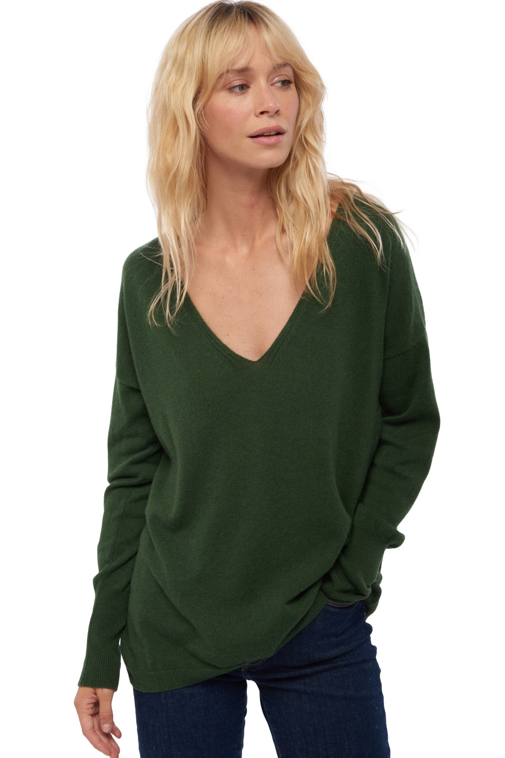 Varsovie in cashmere donna - cedar - Mahogany