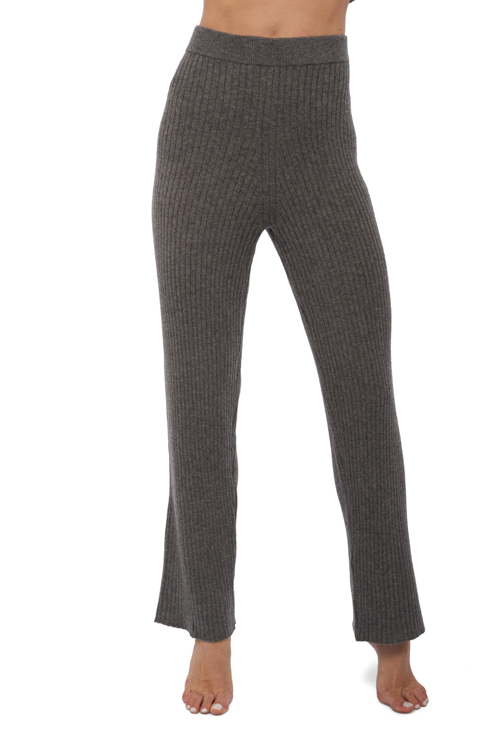 Avignon in cashmere donna - marmotta melange - Mahogany