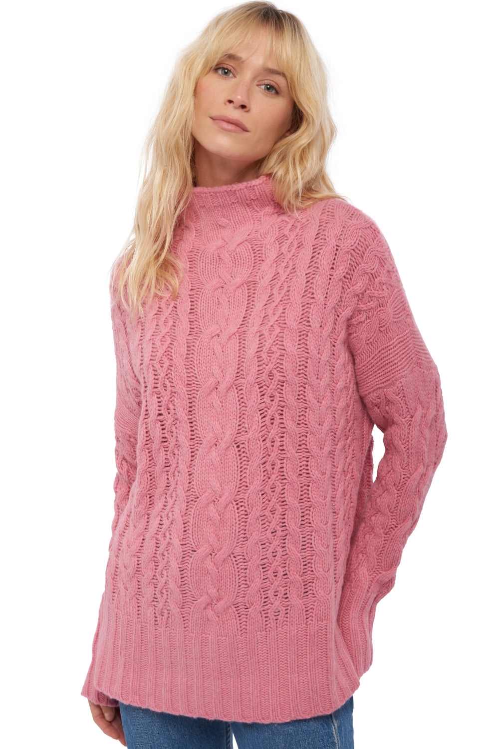 Victoria in yak donna - pink - Mahogany