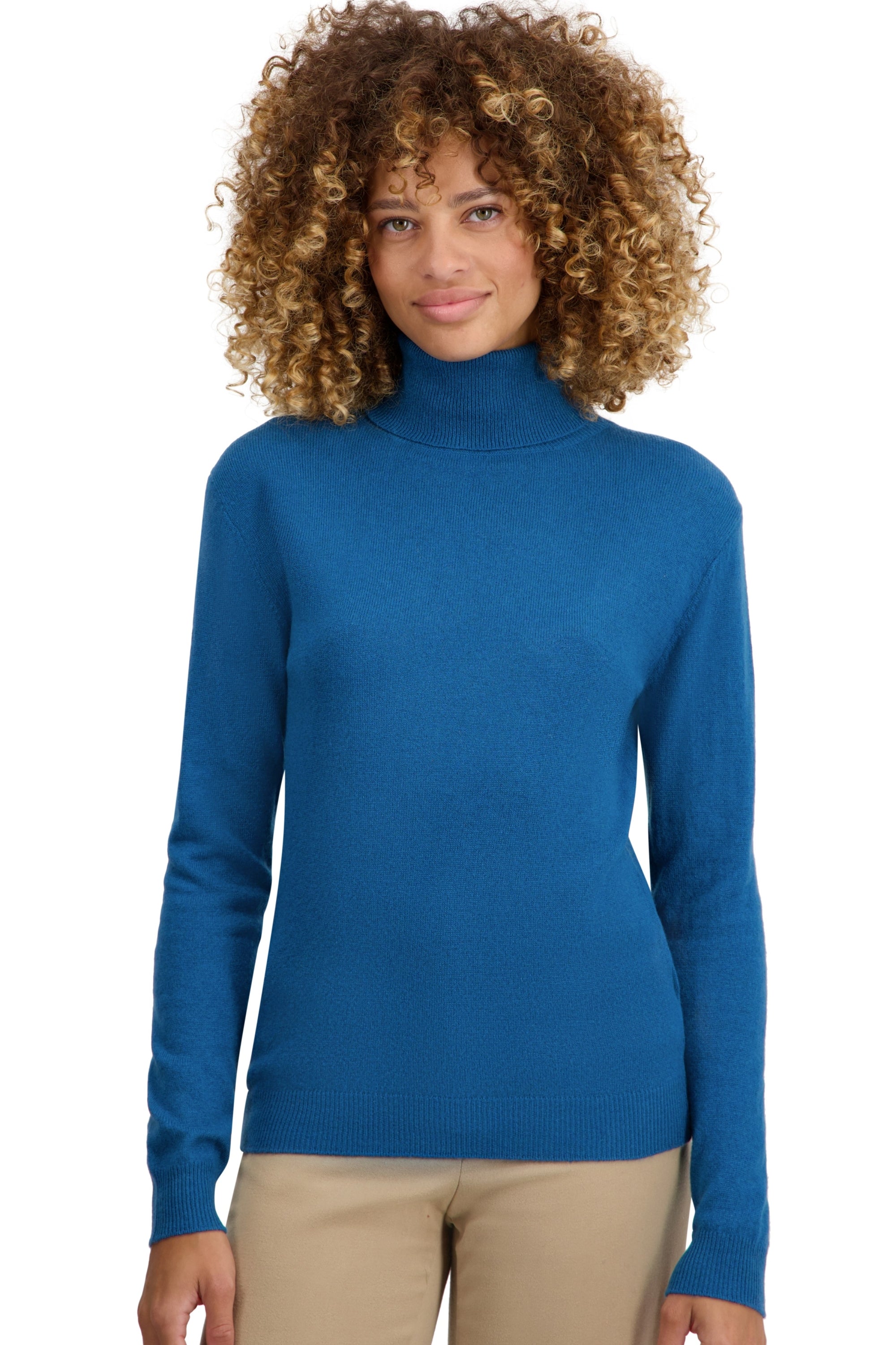 Tale in cashmere donna - everglade - Mahogany