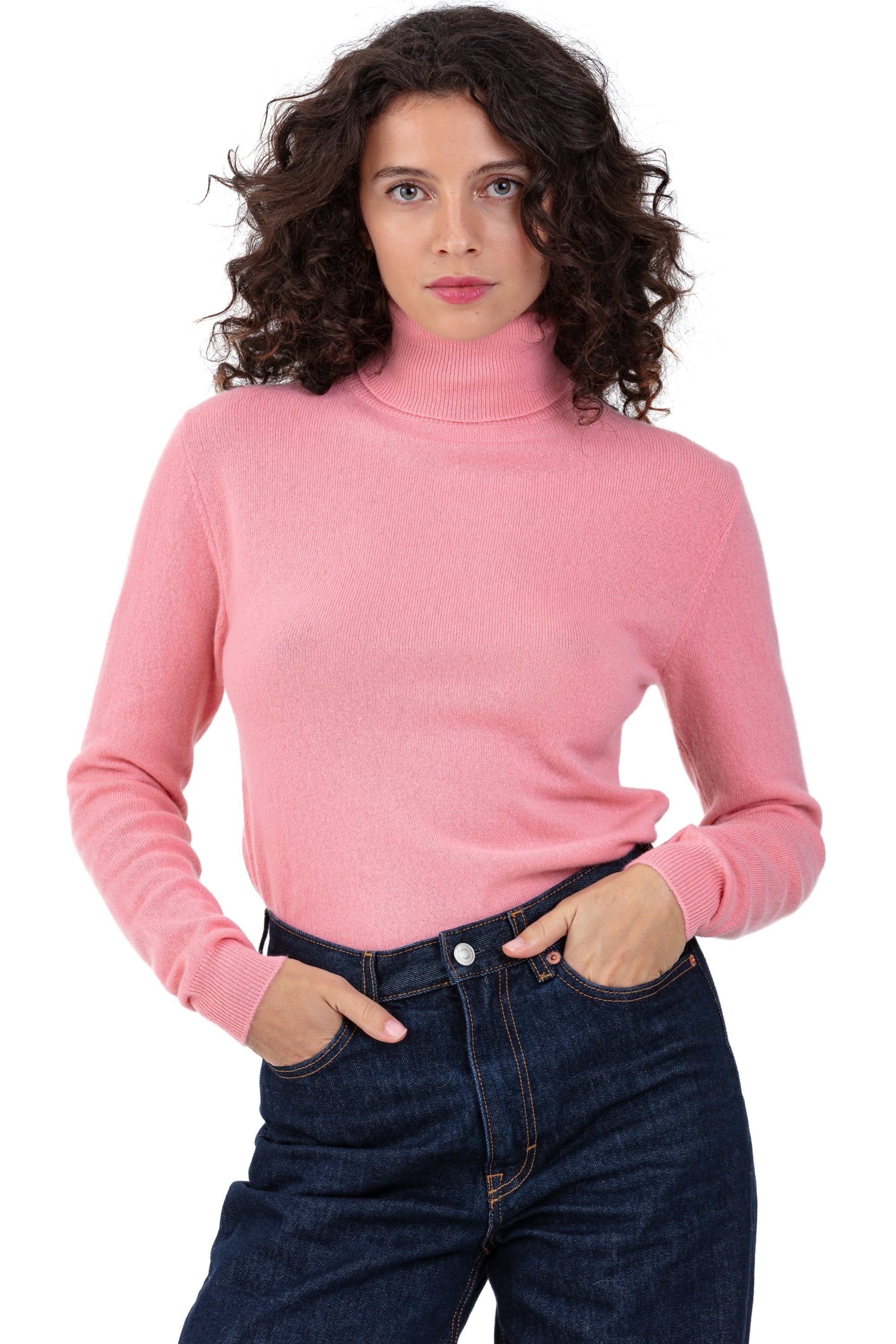 Tale in cashmere donna - tea rose - Mahogany