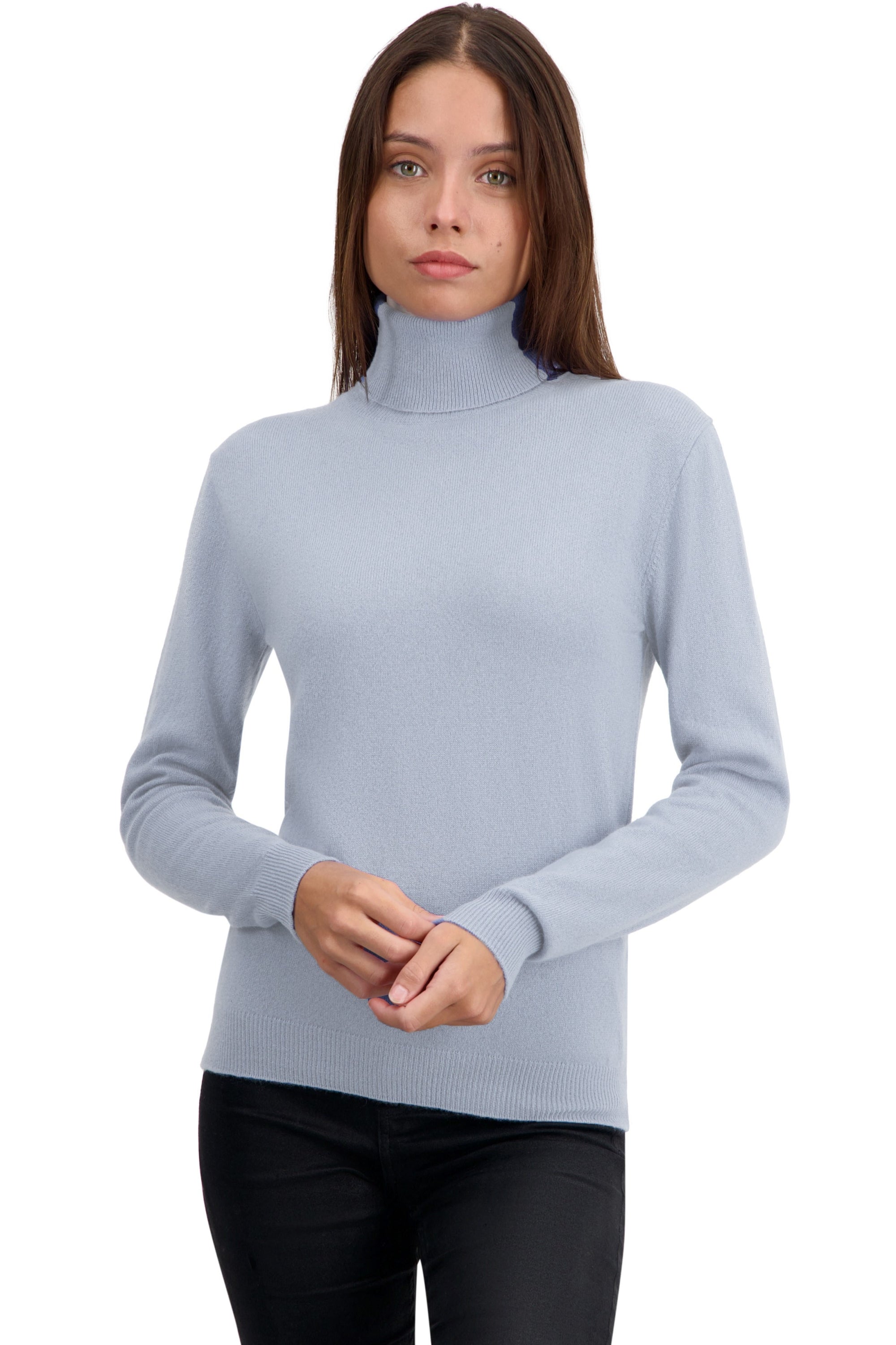 Tale in cashmere donna - whisper - Mahogany