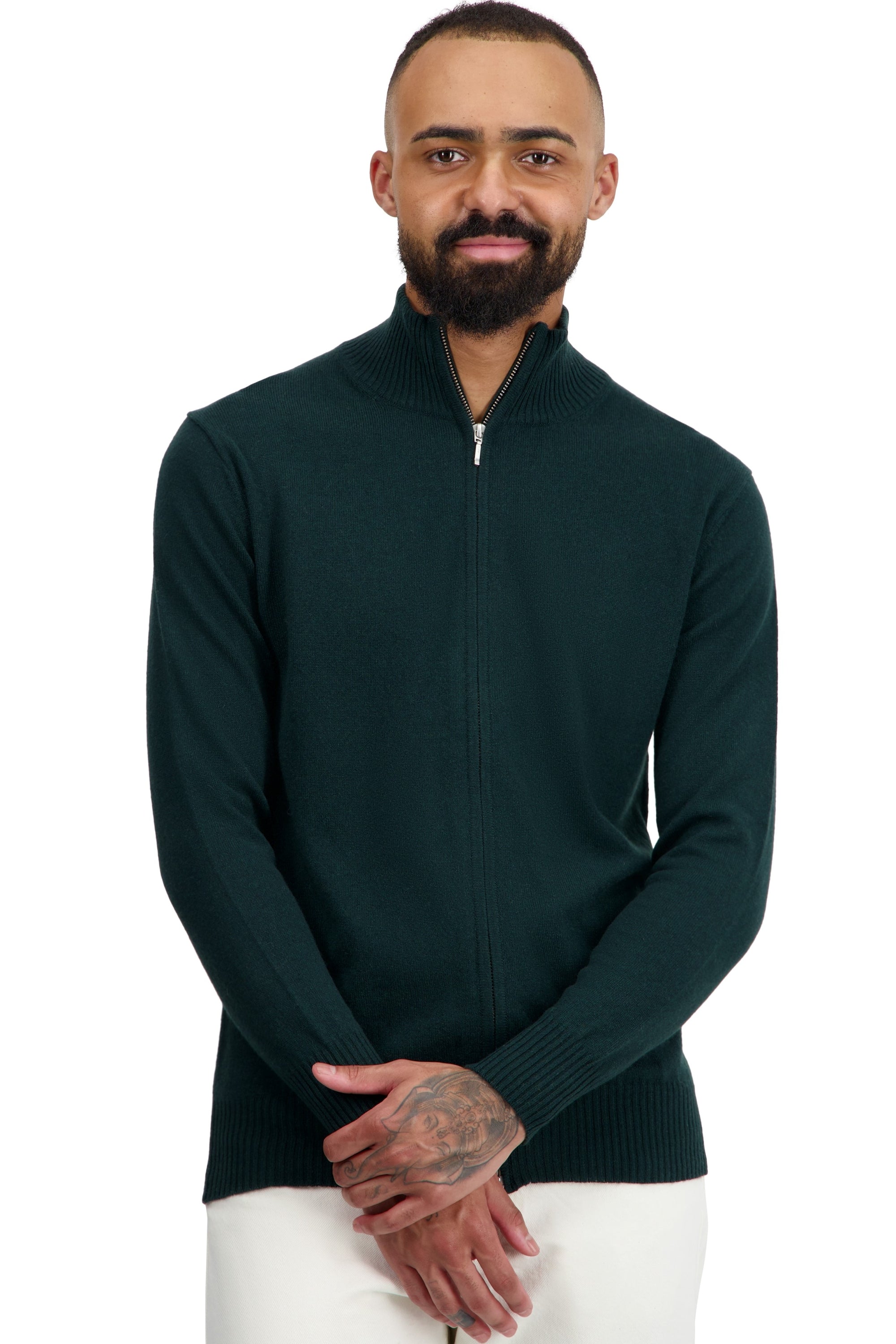 Thobias in cashmere uomo - bottle - Mahogany